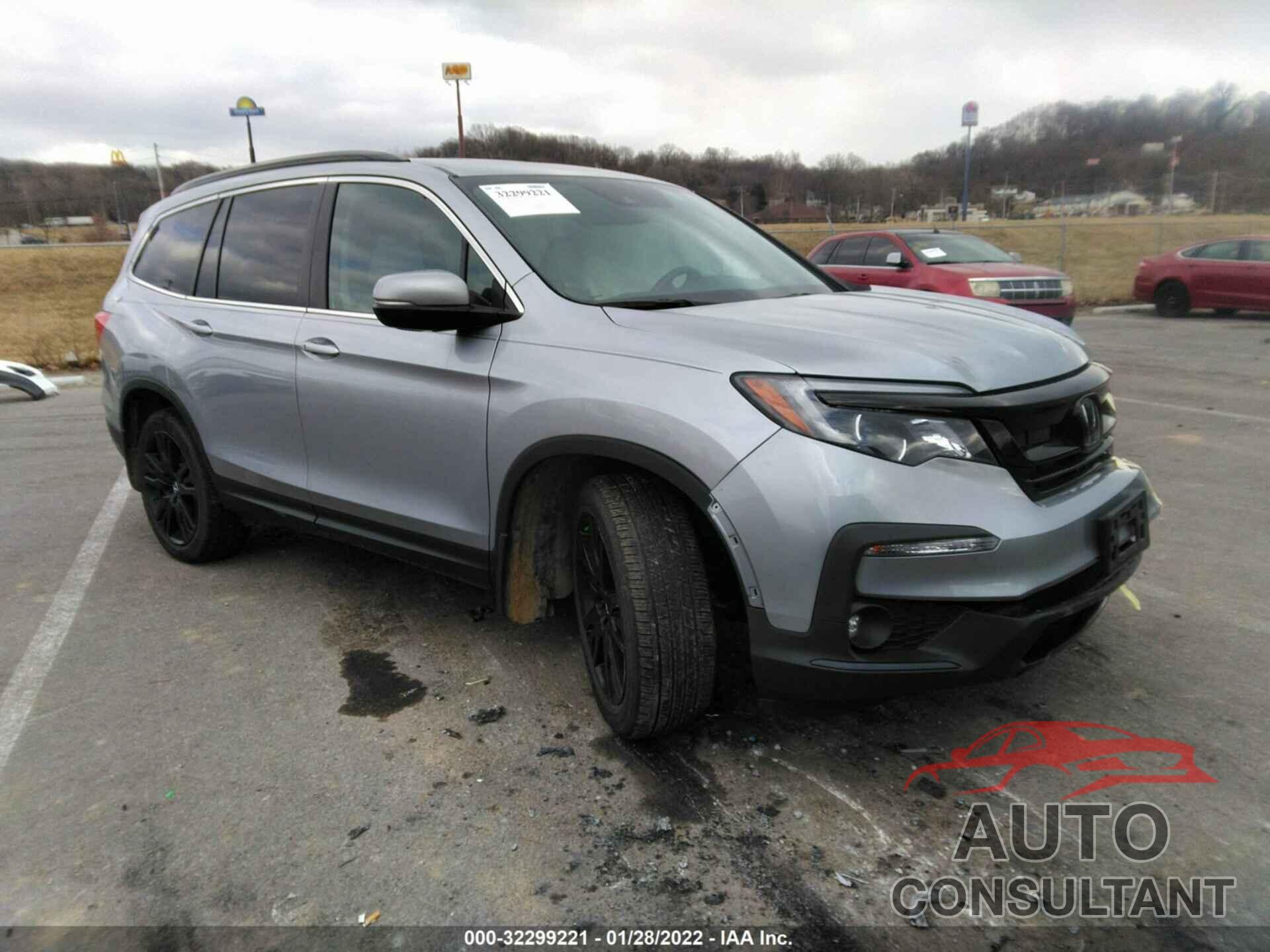 HONDA PILOT 2021 - 5FNYF6H20MB019004