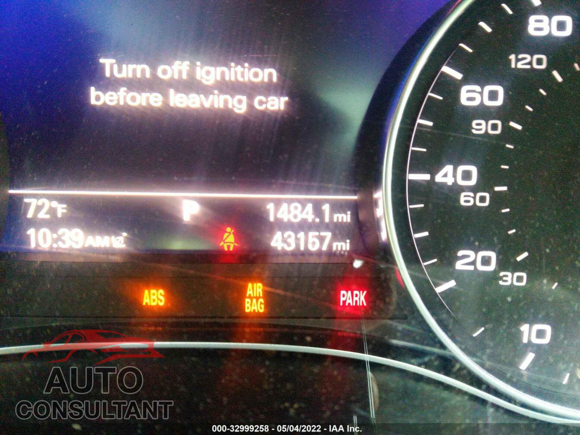 AUDI A6 2017 - WAUF8AFC9HN052216