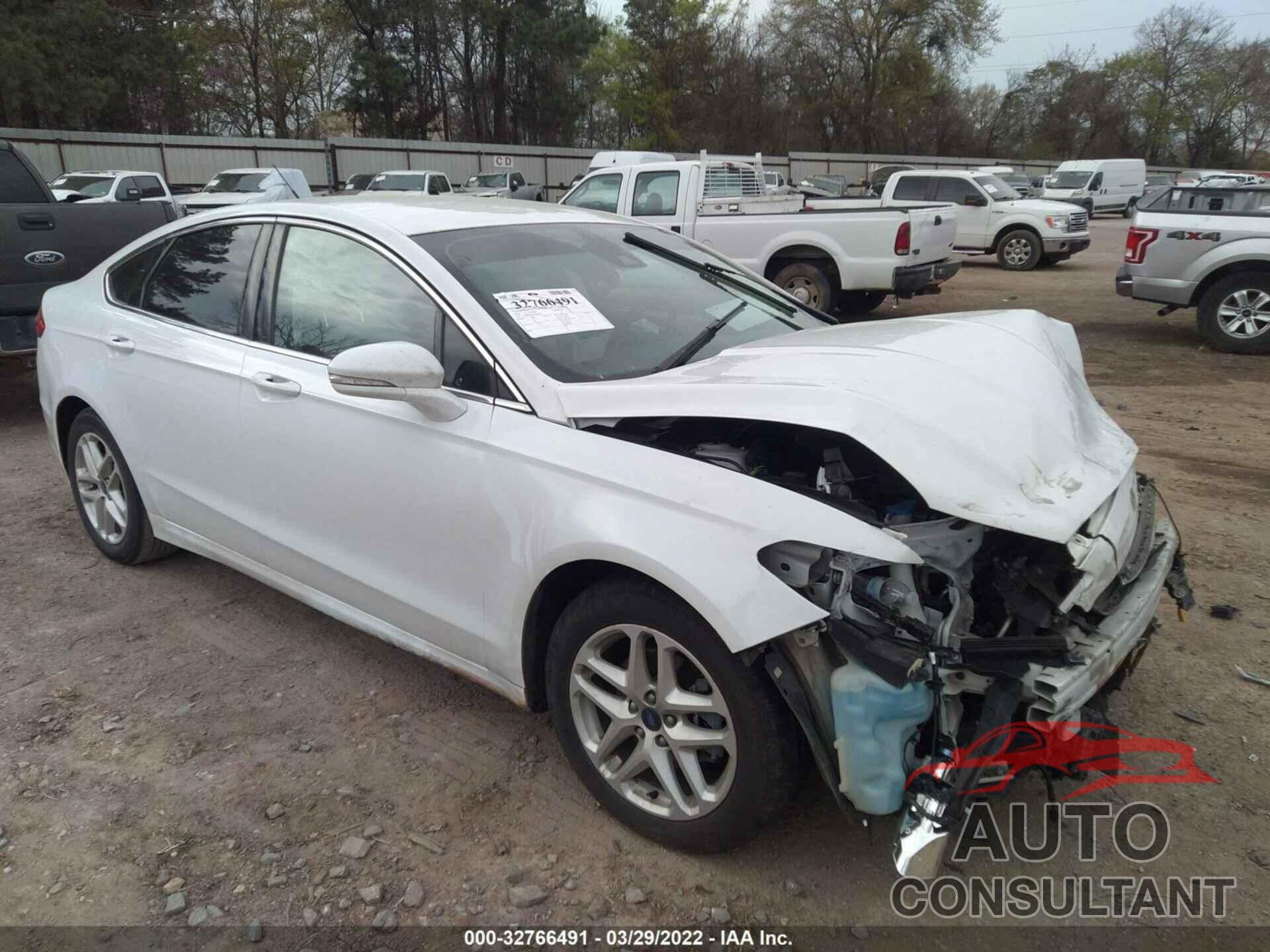 FORD FUSION 2016 - 3FA6P0HDXGR388822
