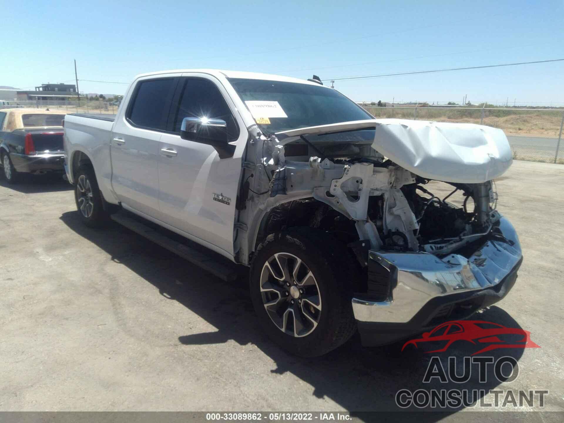 CHEVROLET SILVERADO 1500 2021 - 3GCUYDED6MG124725