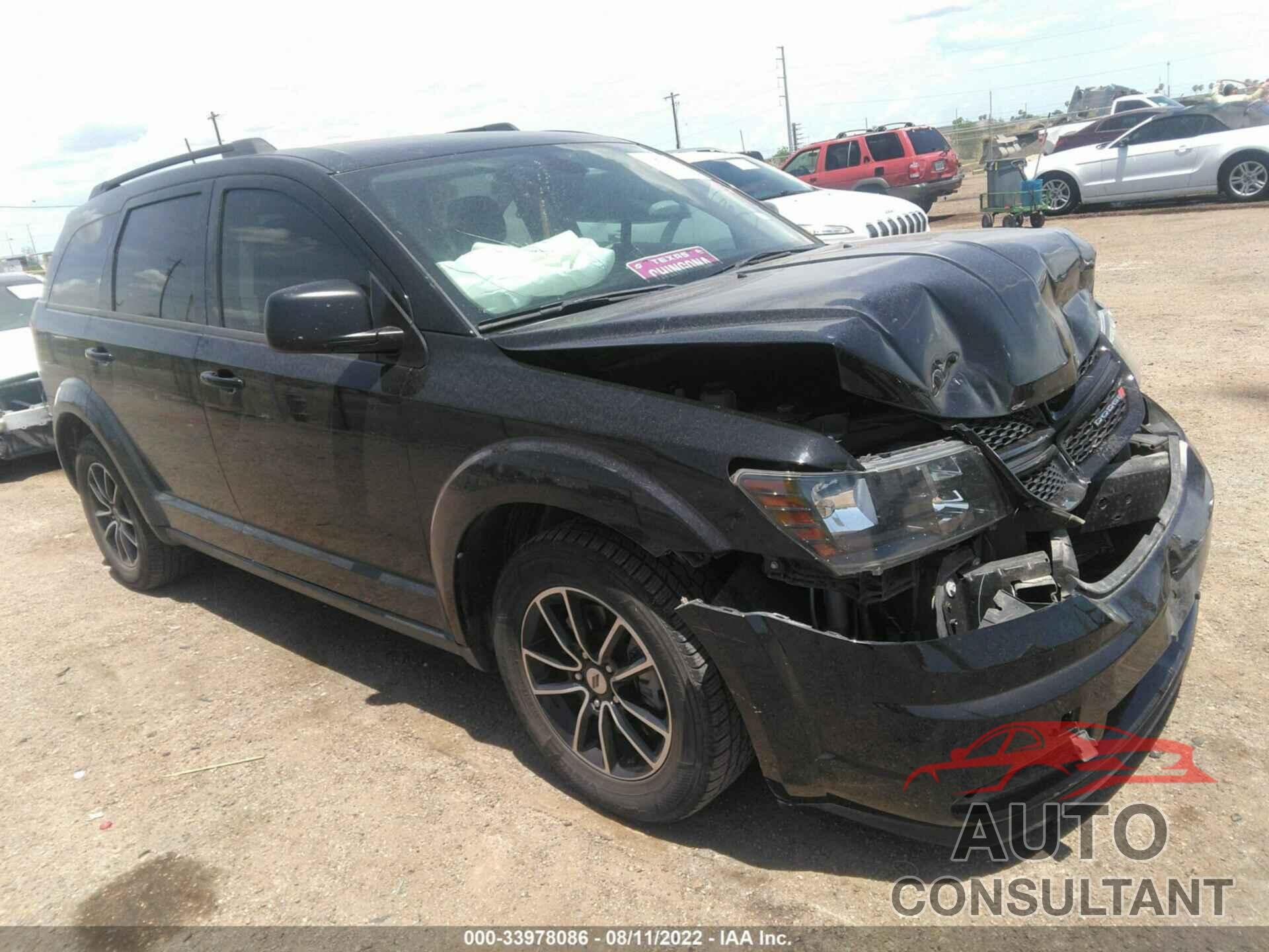 DODGE JOURNEY 2018 - 3C4PDCAB6JT490369