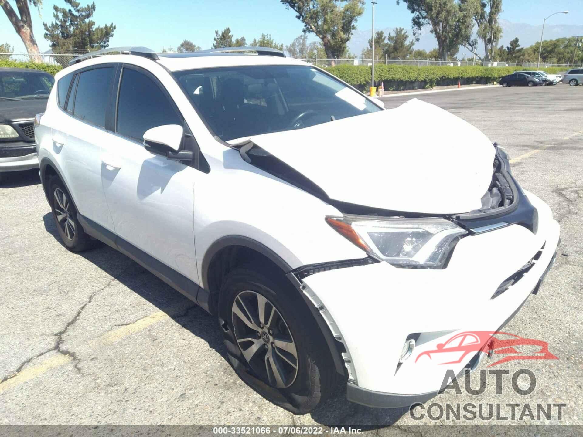 TOYOTA RAV4 2016 - 2T3RFREV2GW484869