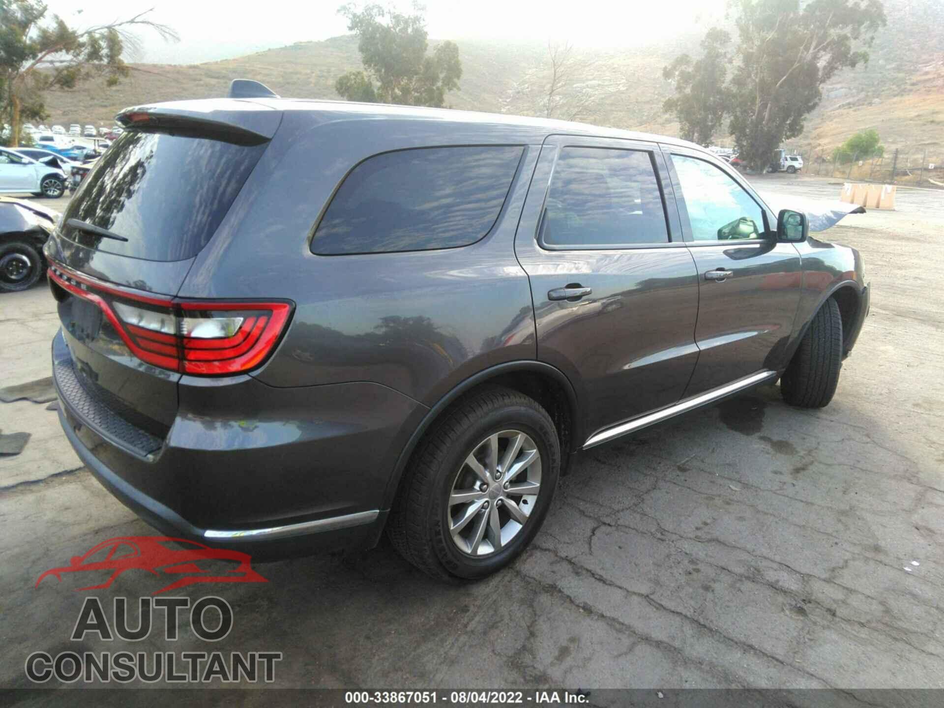 DODGE DURANGO 2017 - 1C4RDHAG7HC936200