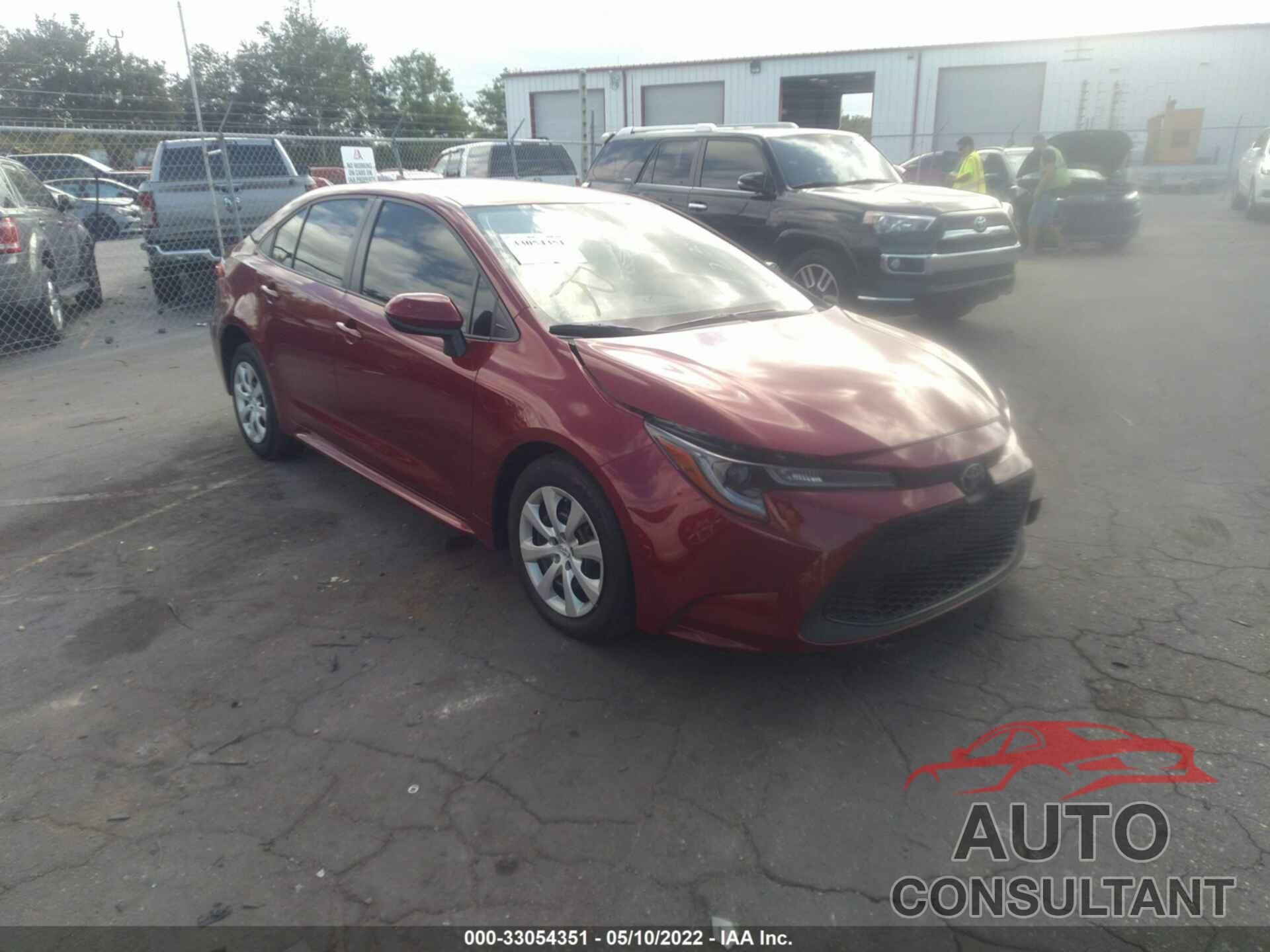 TOYOTA COROLLA 2022 - JTDEPMAE6NJ212390