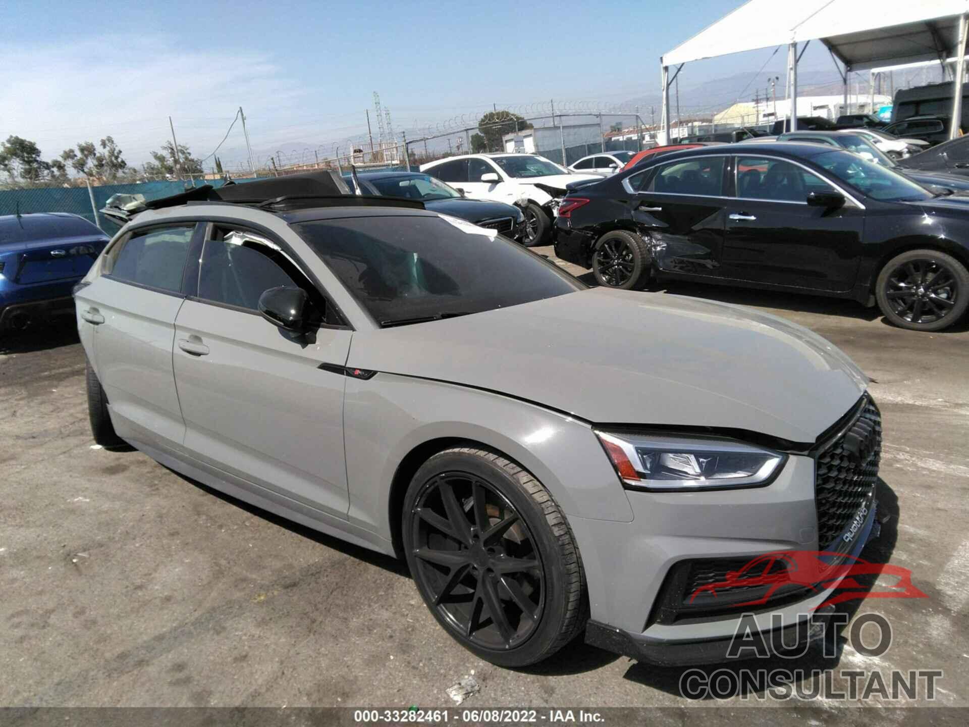 AUDI S5 SPORTBACK 2019 - WAUA4CF54KA050228