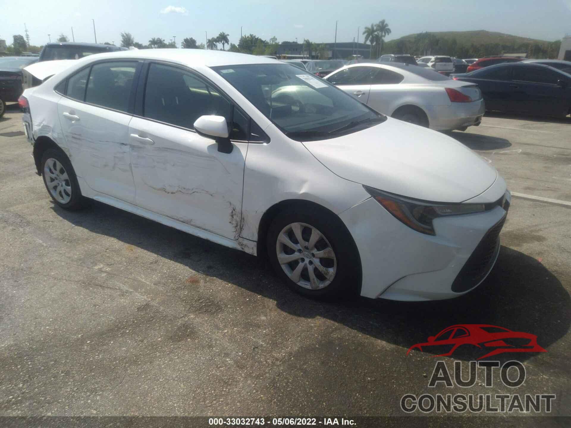 TOYOTA COROLLA 2021 - JTDEPMAE9MJ118860