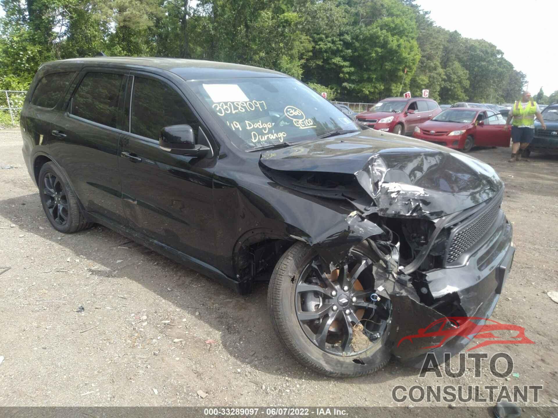 DODGE DURANGO 2019 - 1C4RDJDG2KC846043