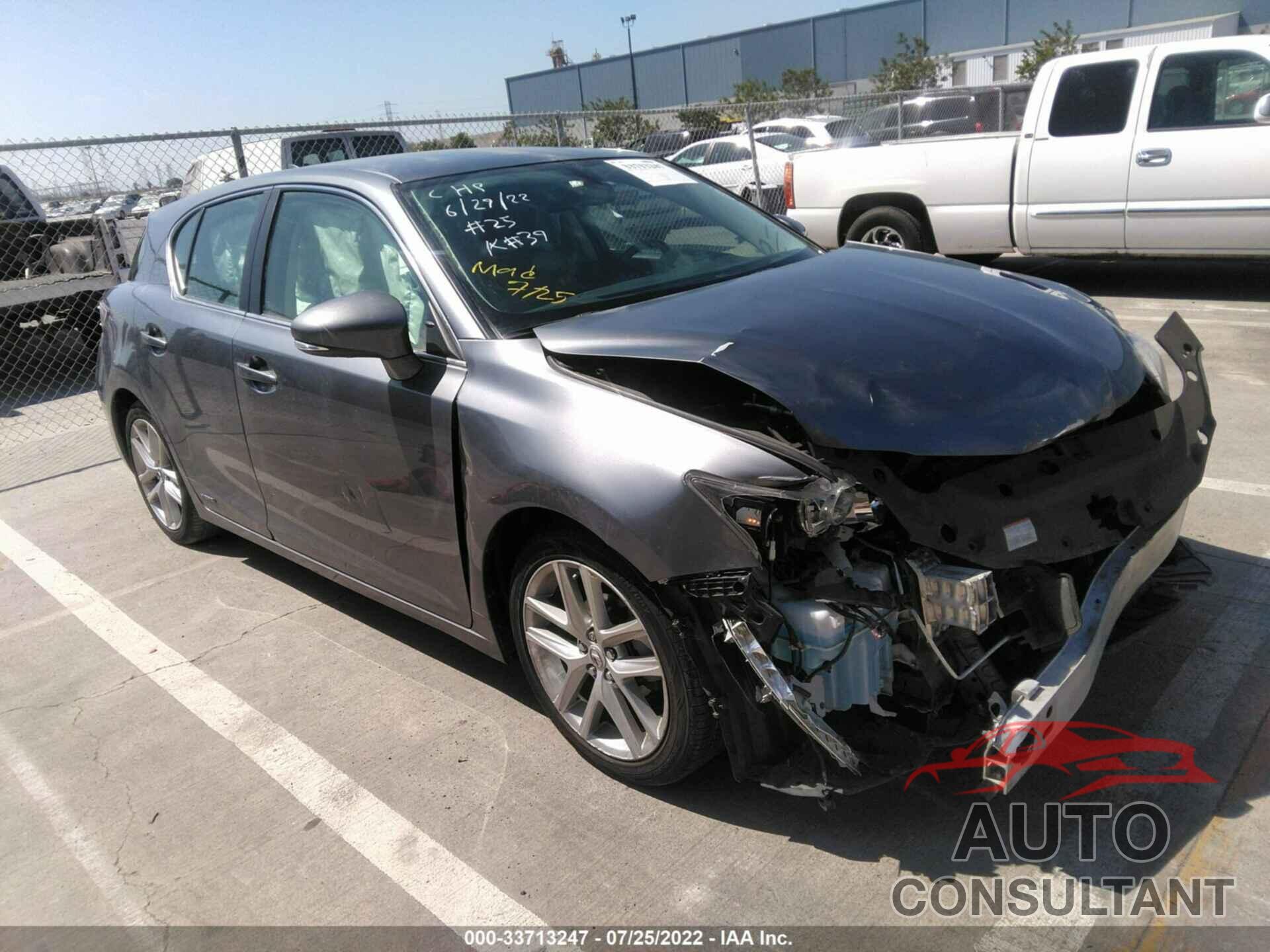 LEXUS CT 2017 - JTHKD5BH1H2284315