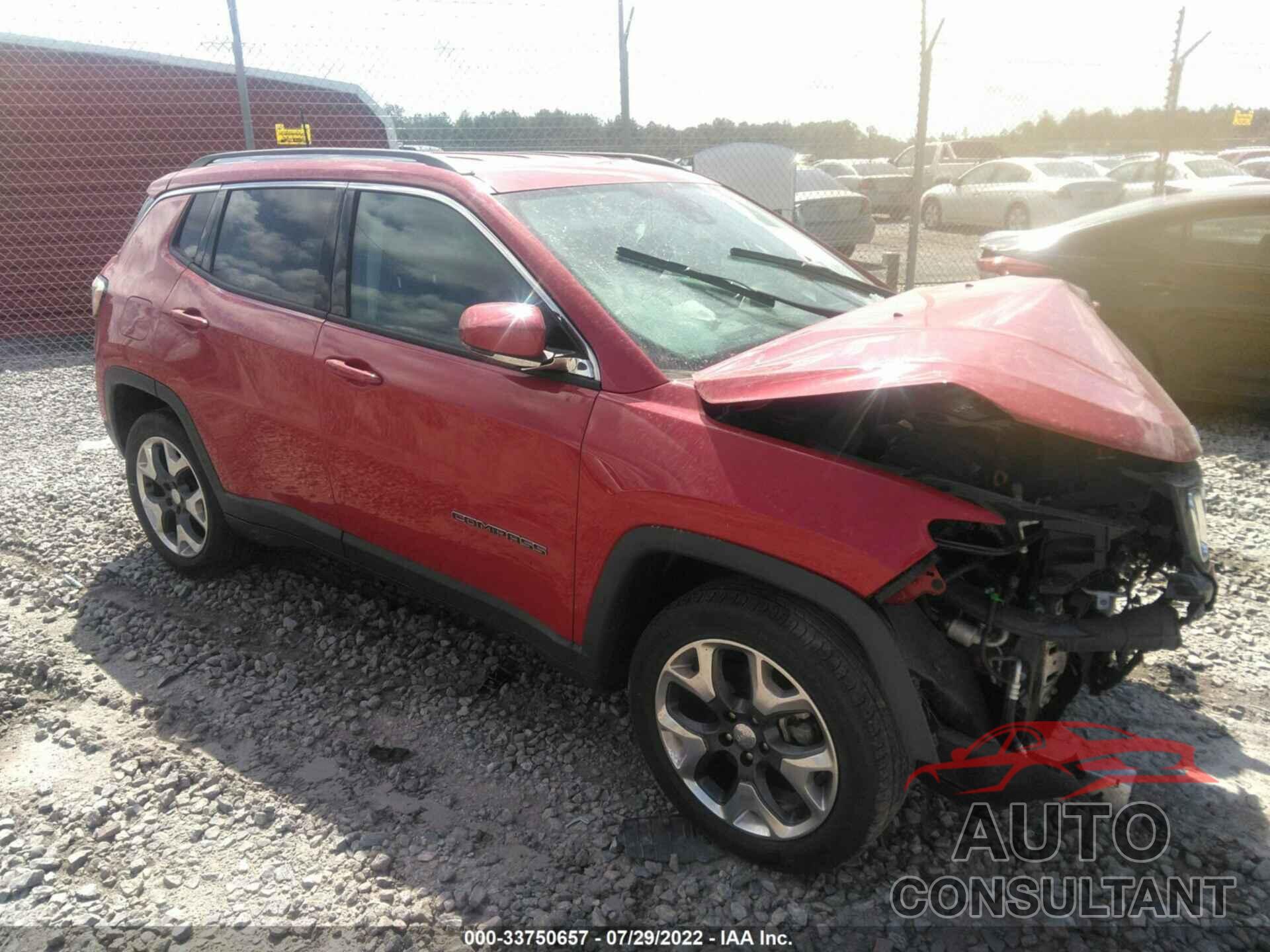 JEEP COMPASS 2018 - 3C4NJCCB4JT358465