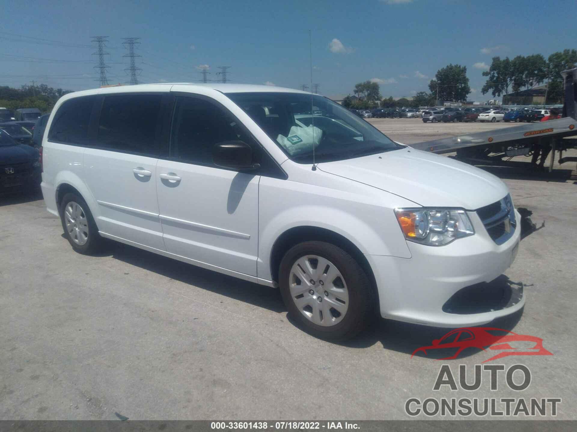 DODGE GRAND CARAVAN 2017 - 2C4RDGBG0HR818960