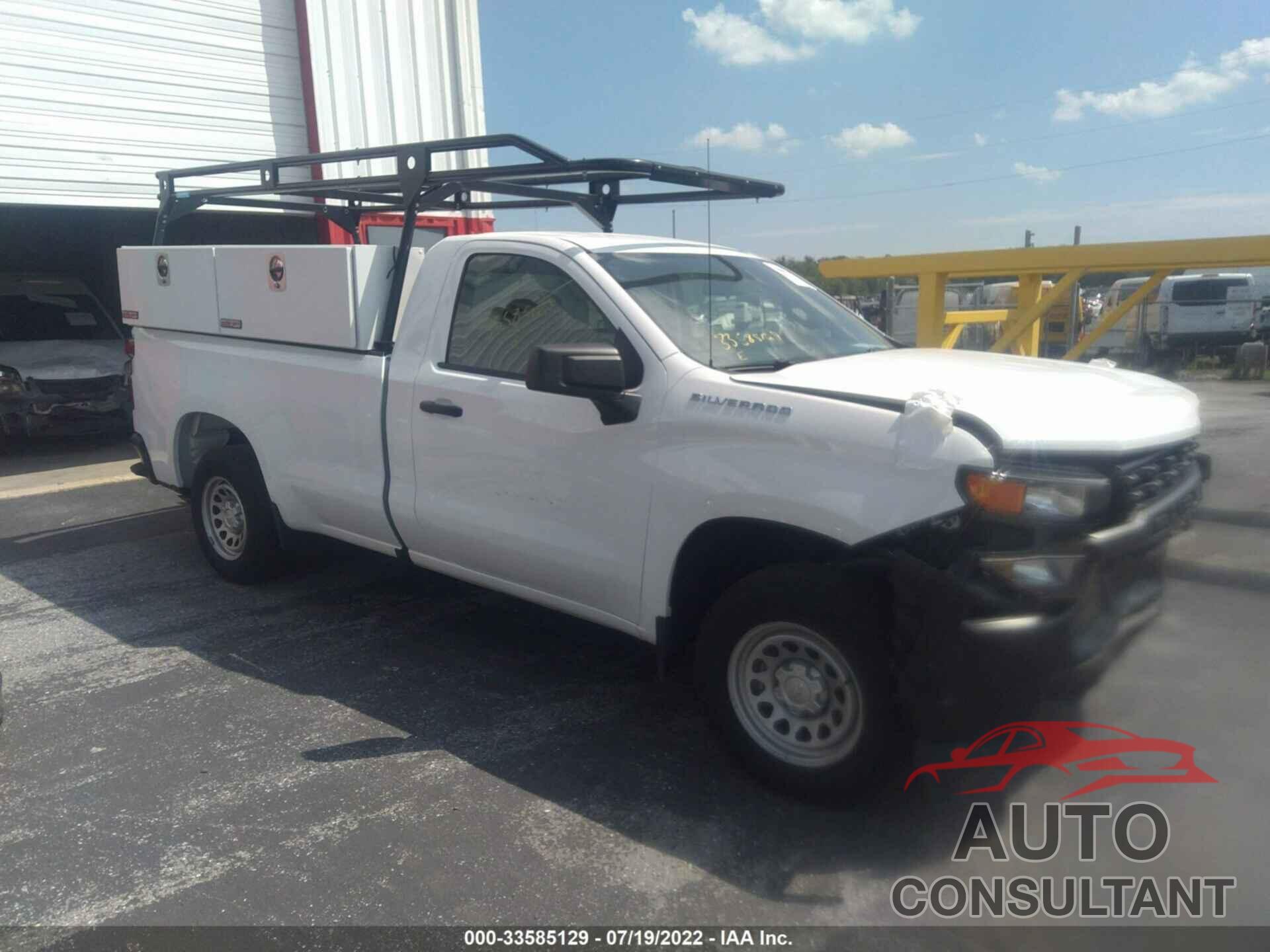 CHEVROLET SILVERADO 1500 2021 - 3GCNWAEH7MG141013