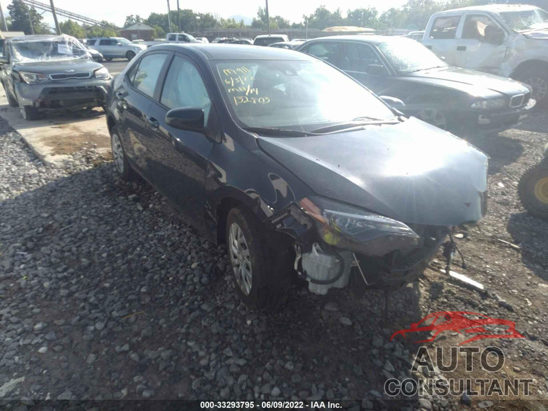 TOYOTA COROLLA 2019 - 2T1BURHE8KC136127