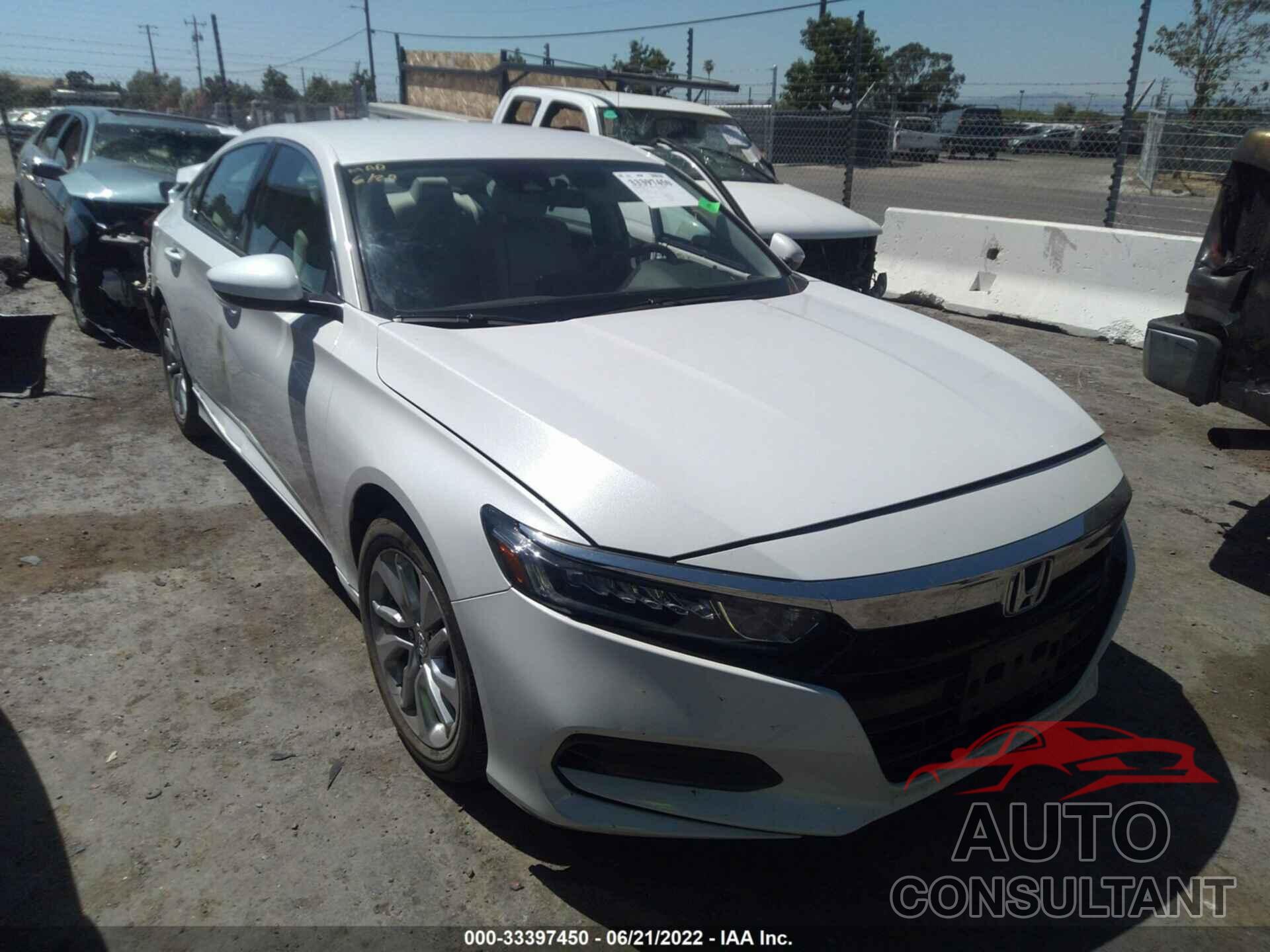 HONDA ACCORD SEDAN 2019 - 1HGCV1F13KA092725