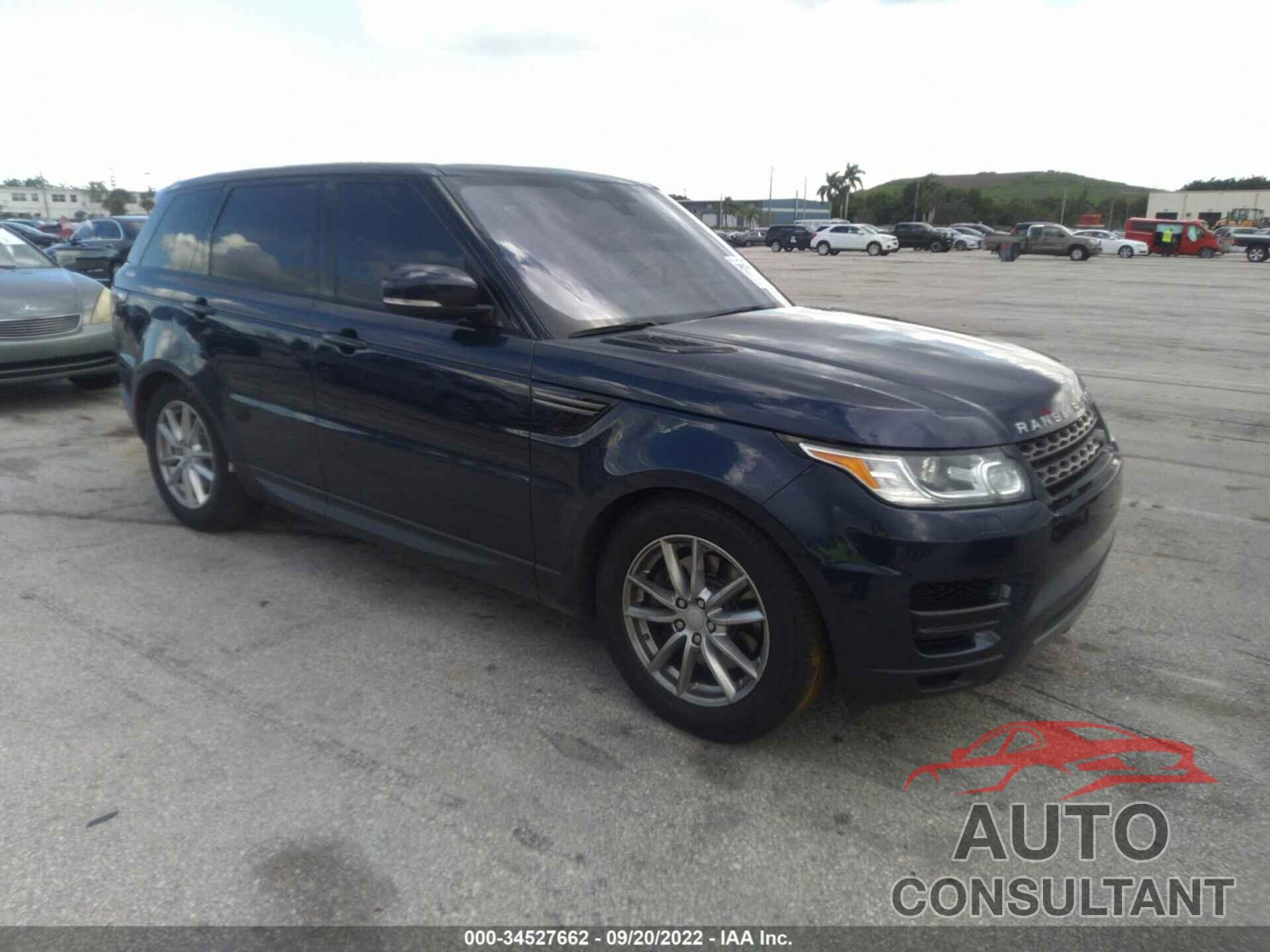 LAND ROVER RANGE ROVER SPORT 2016 - SALWG2PFXGA101460