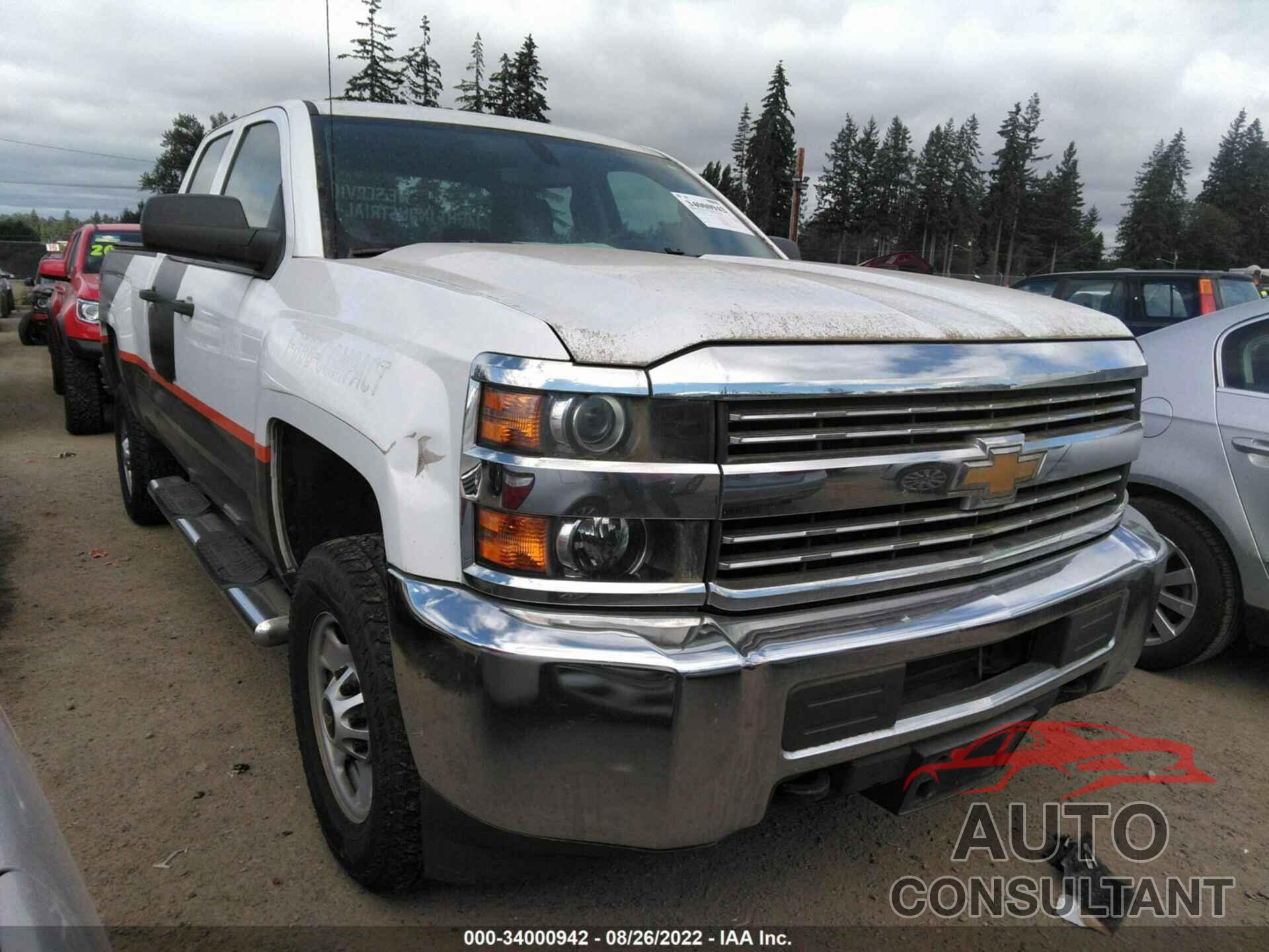 CHEVROLET SILVERADO 2500HD 2016 - 1GC2KUEG6GZ257587