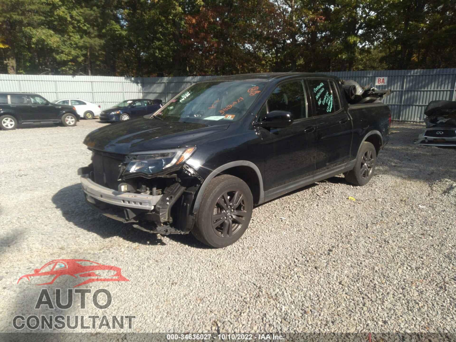 HONDA RIDGELINE 2017 - 5FPYK3F14HB021923