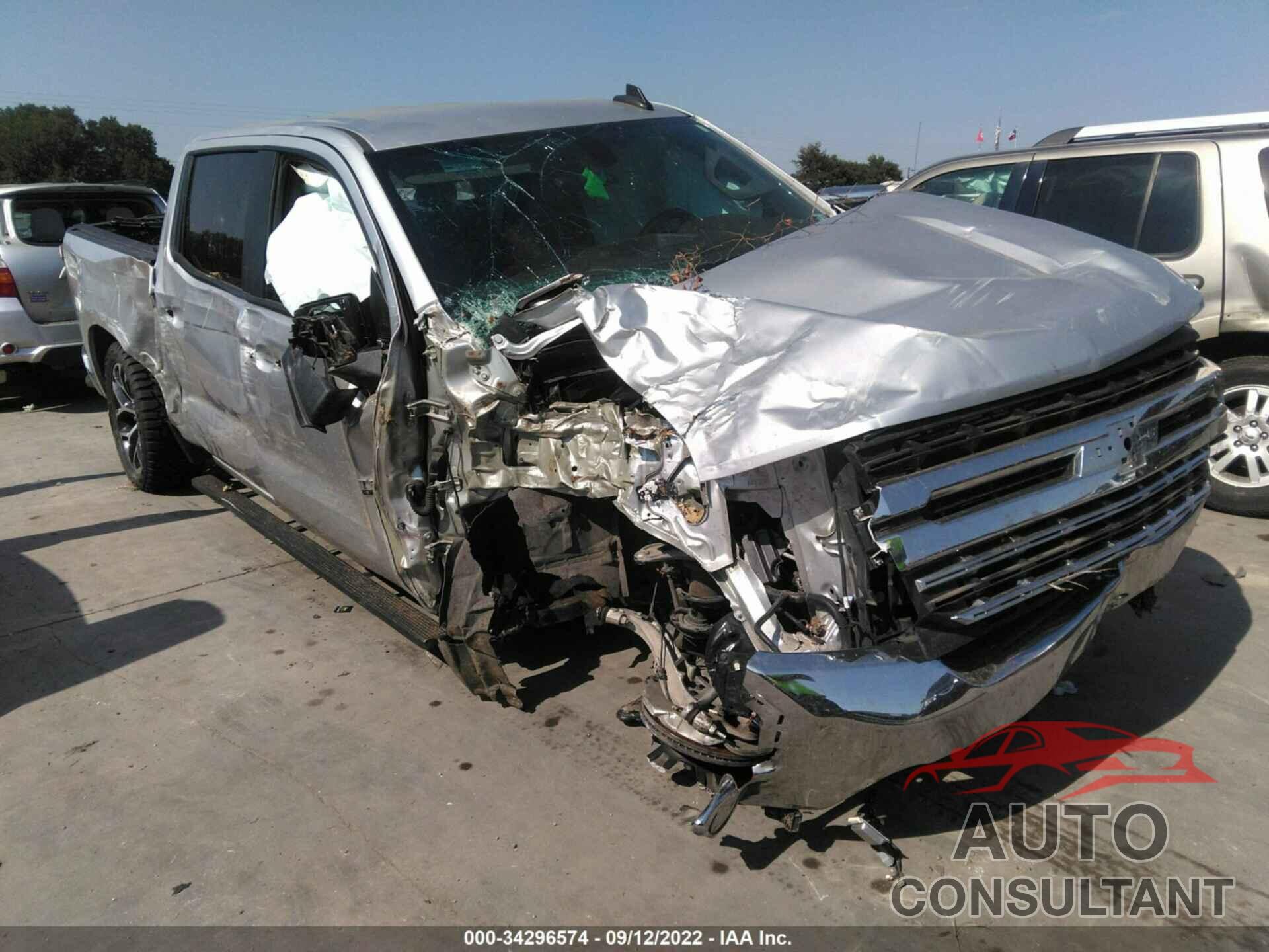 CHEVROLET SILVERADO 1500 2020 - 3GCPWCEK2LG136638