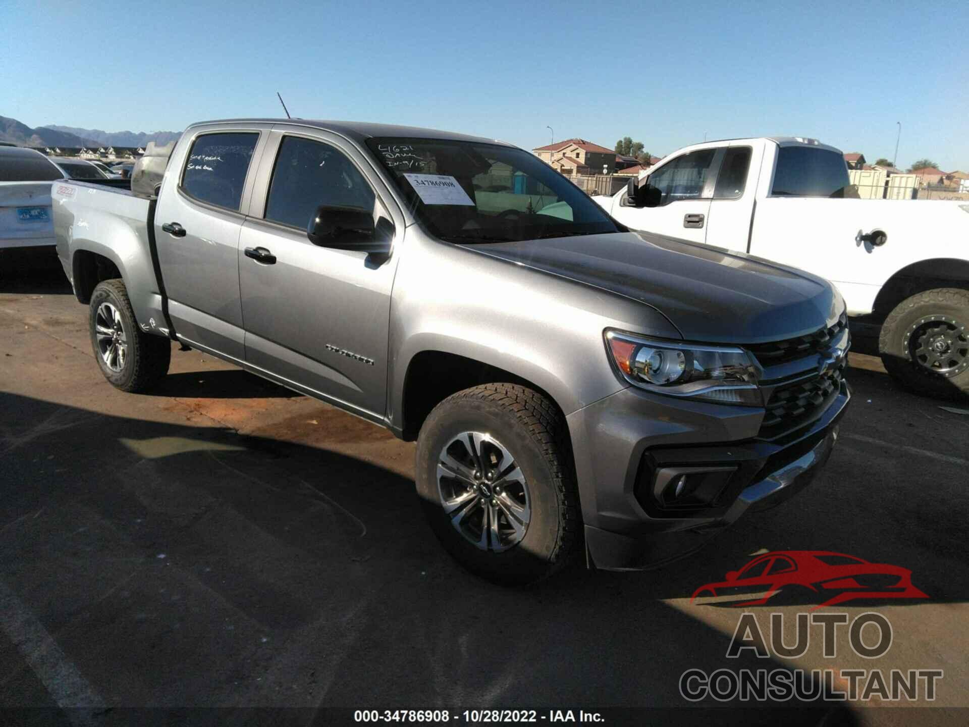 CHEVROLET COLORADO 2022 - 1GCGTDEN7N1180077