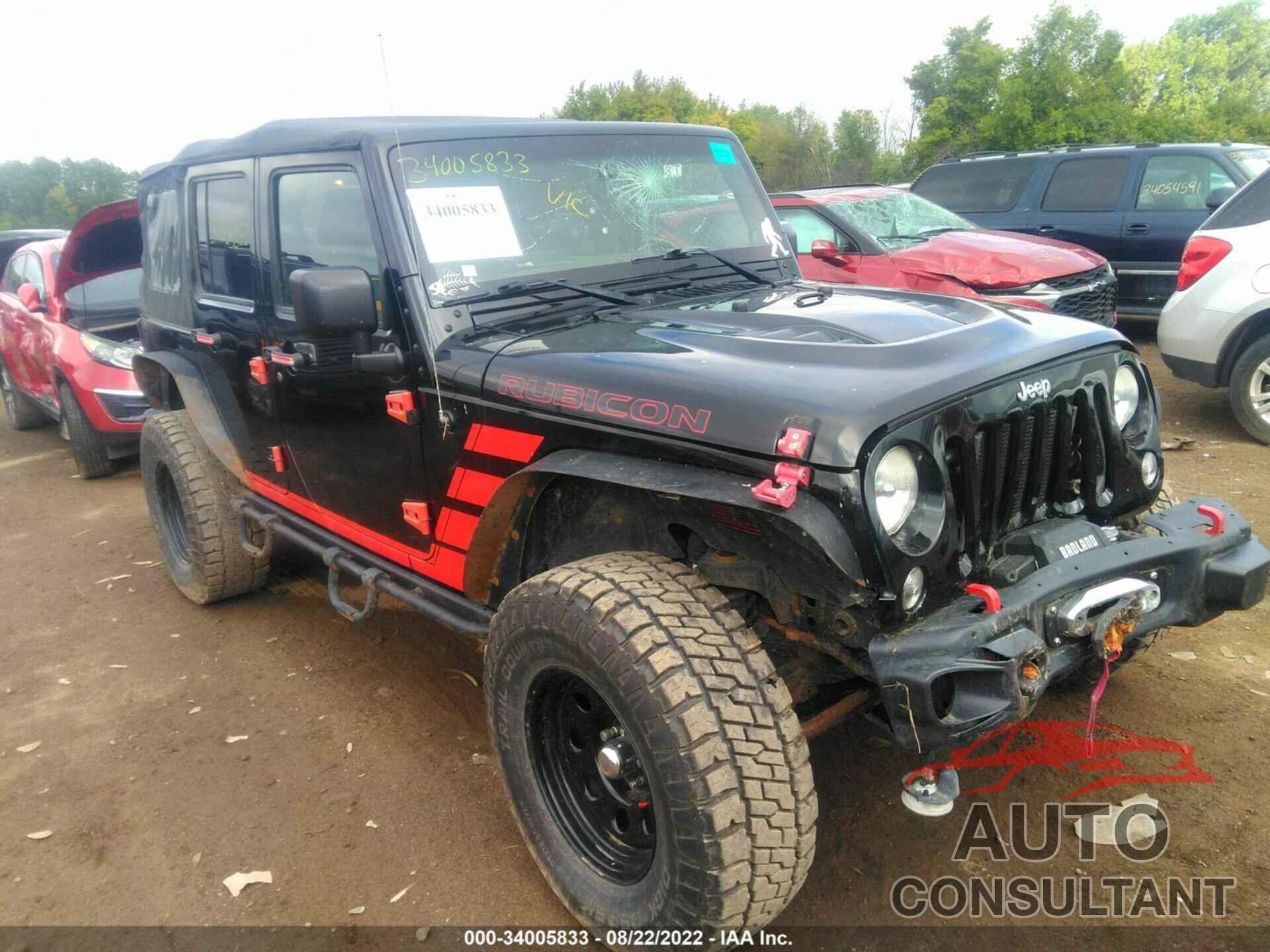 JEEP WRANGLER UNLIMITED 2014 - 1C4HJWFG3EL267324