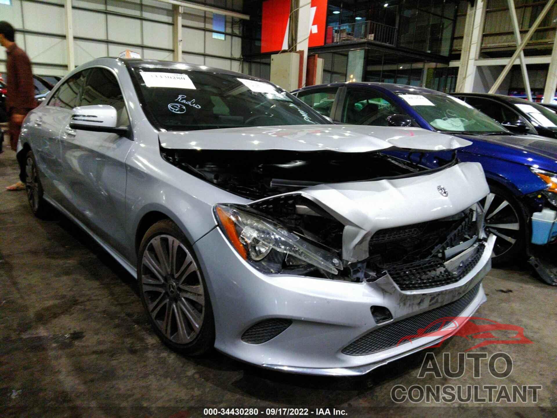 MERCEDES-BENZ CLA 2018 - 00DSJ4EB8JN570958