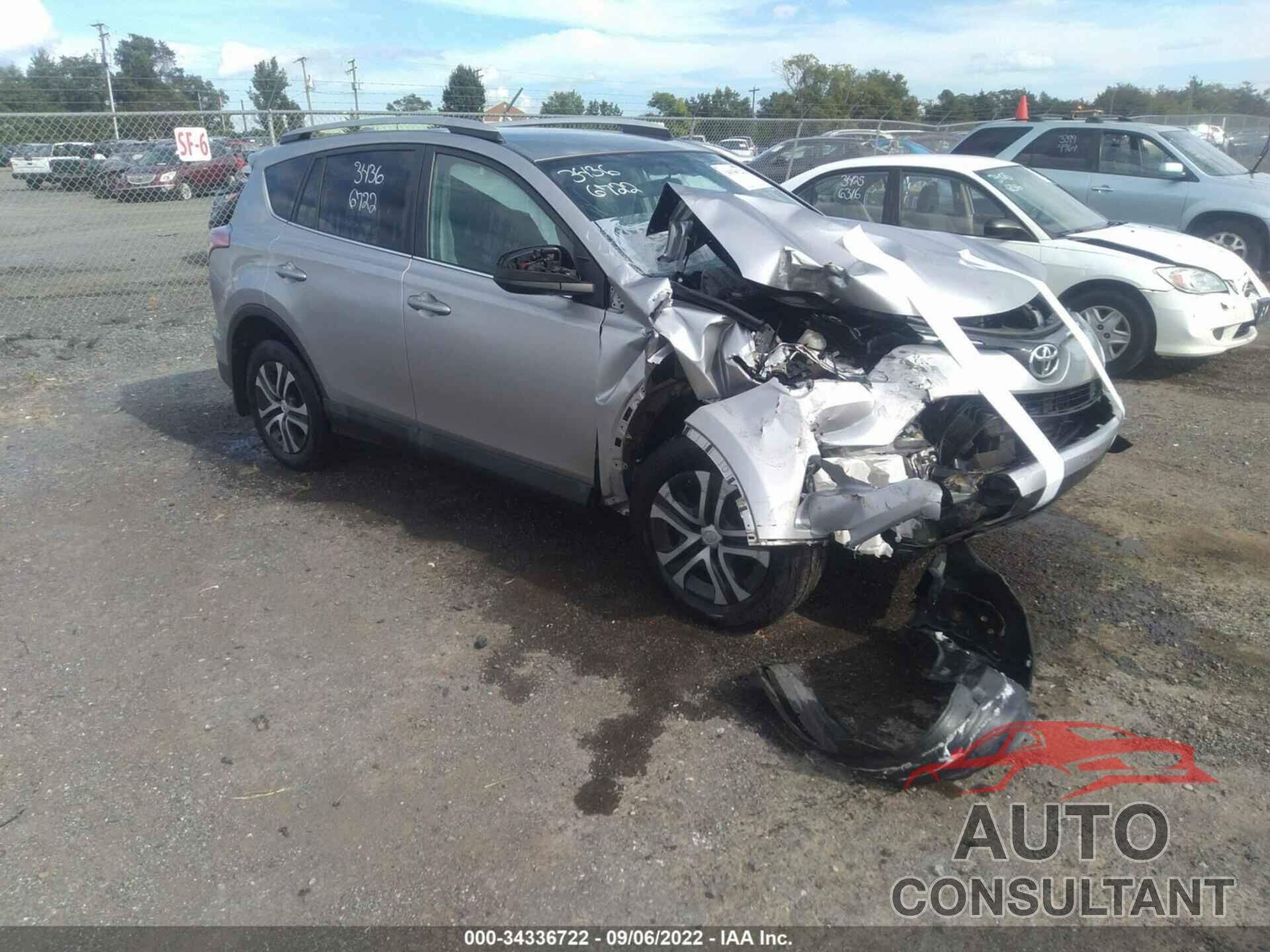 TOYOTA RAV4 2016 - 2T3BFREV6GW521701