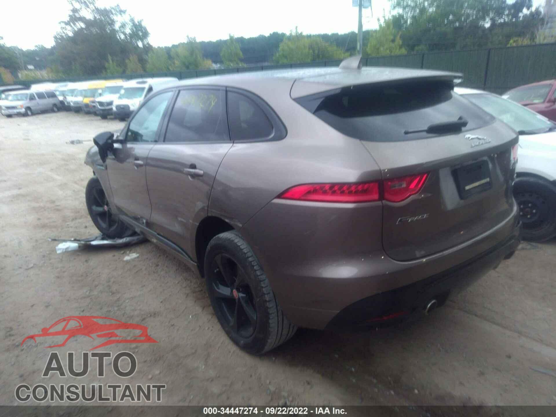 JAGUAR F-PACE 2017 - SADCM2BVXHA886733