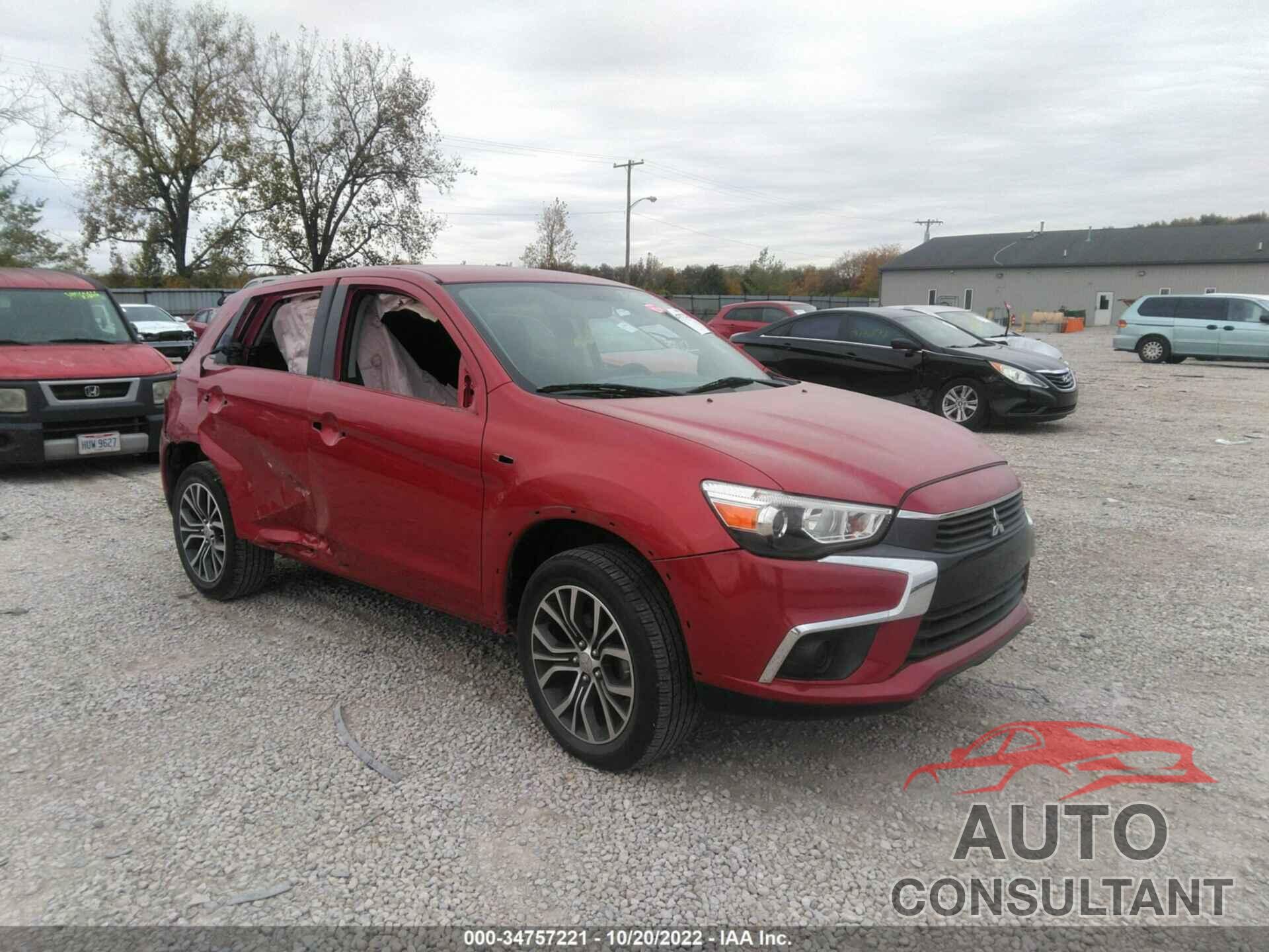 MITSUBISHI OUTLANDER SPORT 2016 - JA4AR3AU9GZ053163