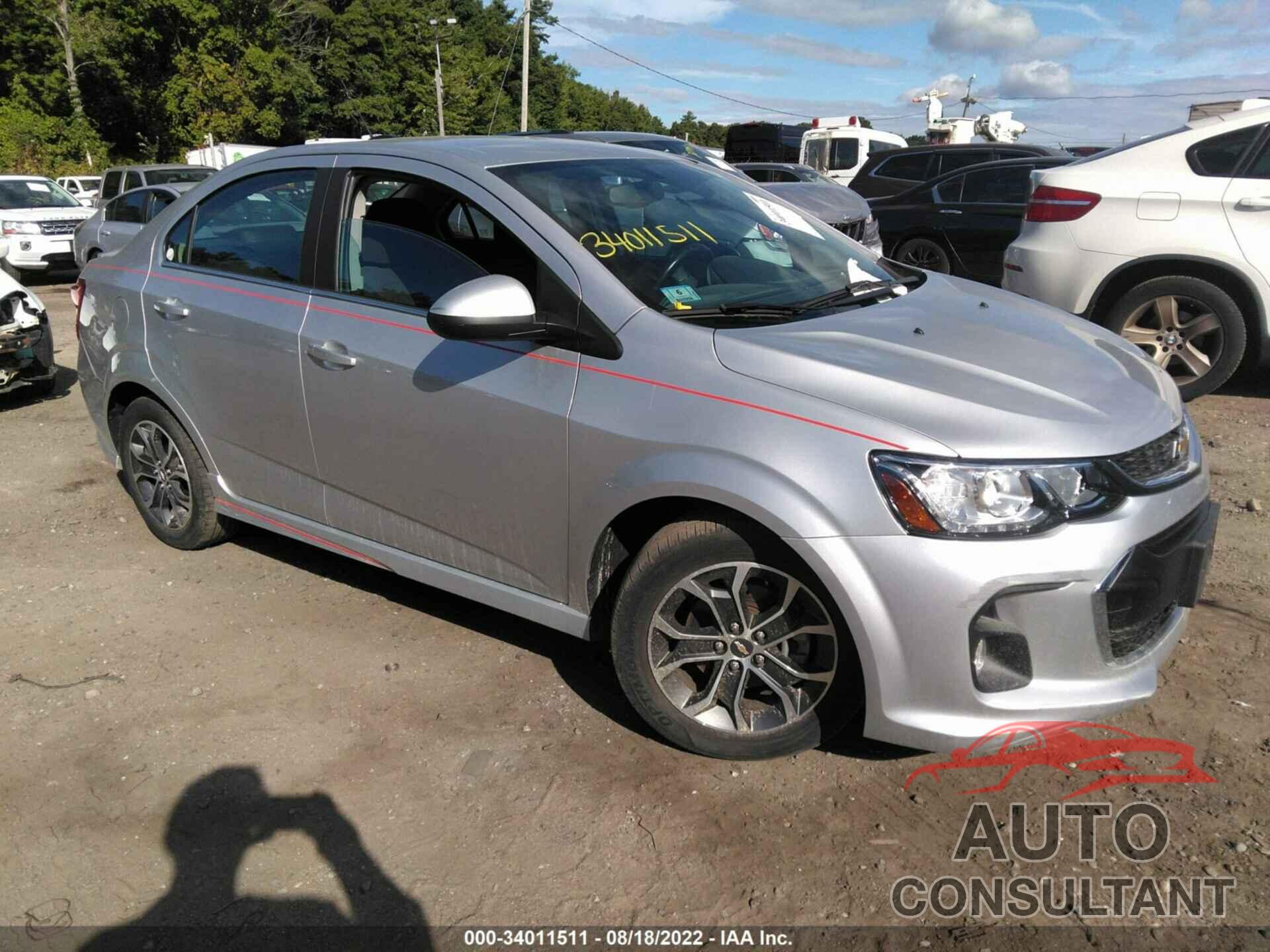 CHEVROLET SONIC 2017 - 1G1JD5SB6H4126980