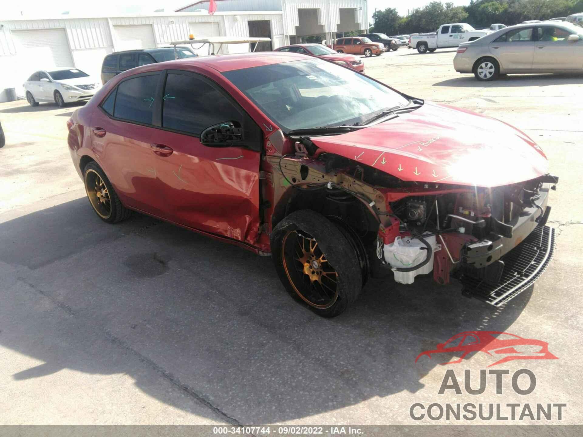 TOYOTA COROLLA 2019 - 5YFBURHE0KP930488