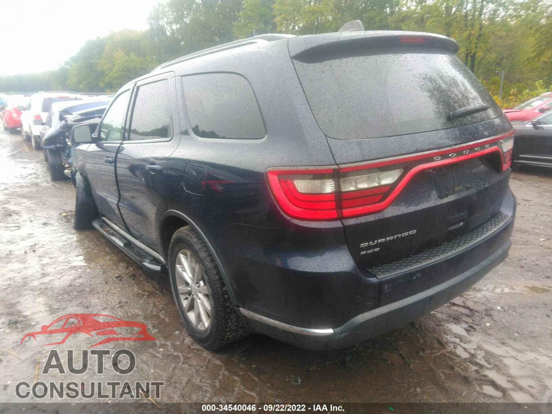 DODGE DURANGO 2017 - 1C4RDJAG4HC884001