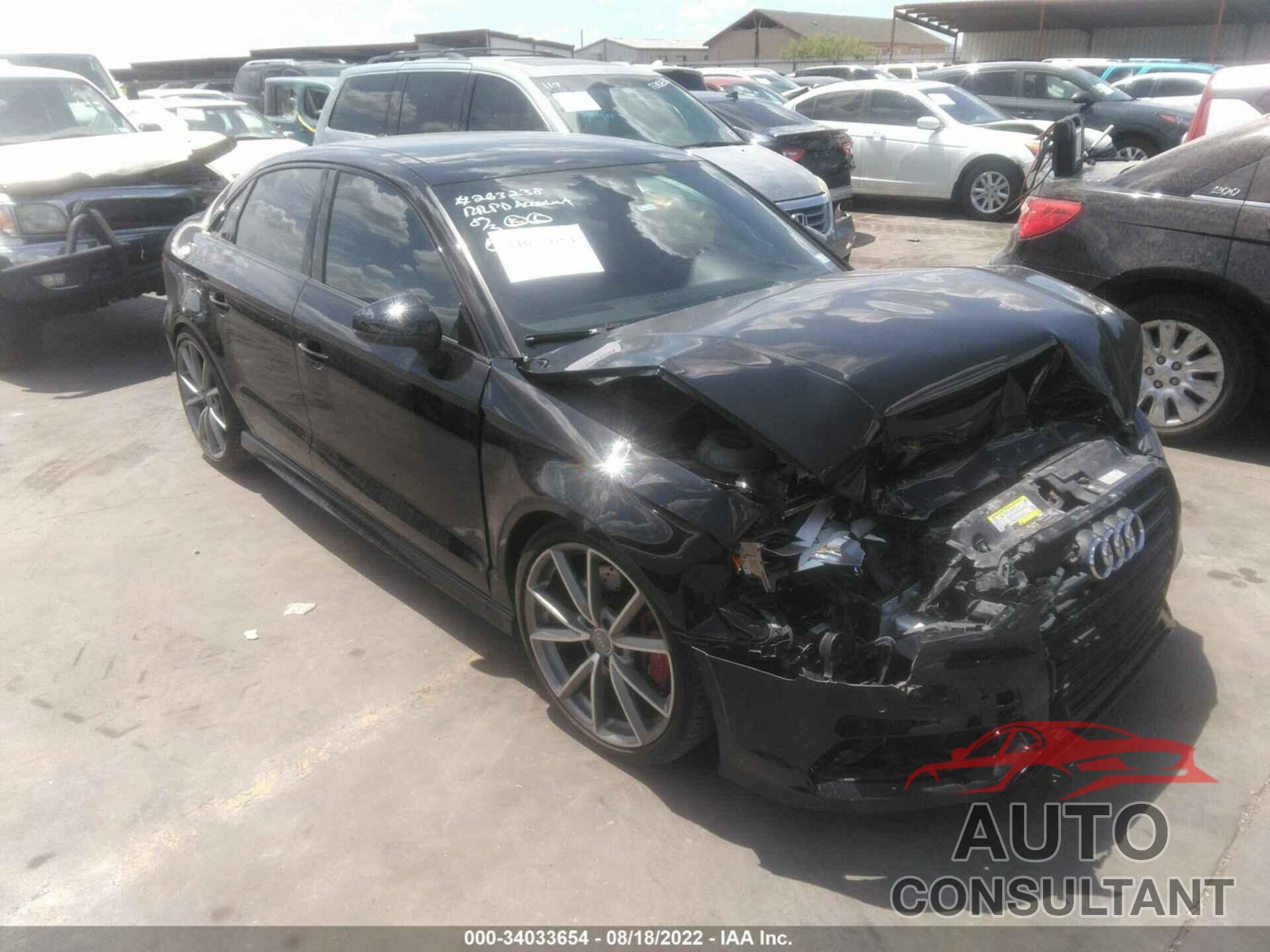 AUDI S3 2016 - WAUF1GFF3G1008705