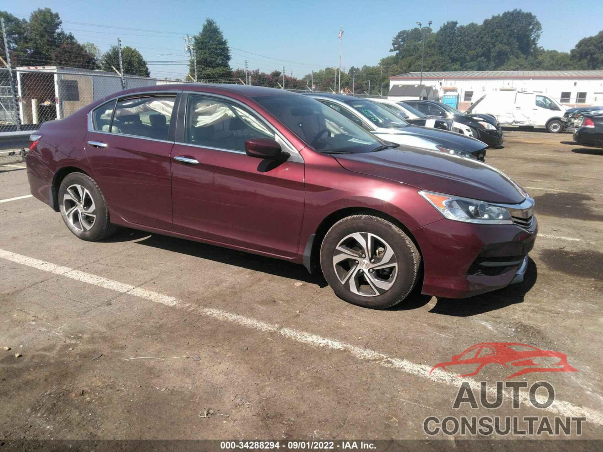 HONDA ACCORD SEDAN 2016 - 1HGCR2F32GA203221