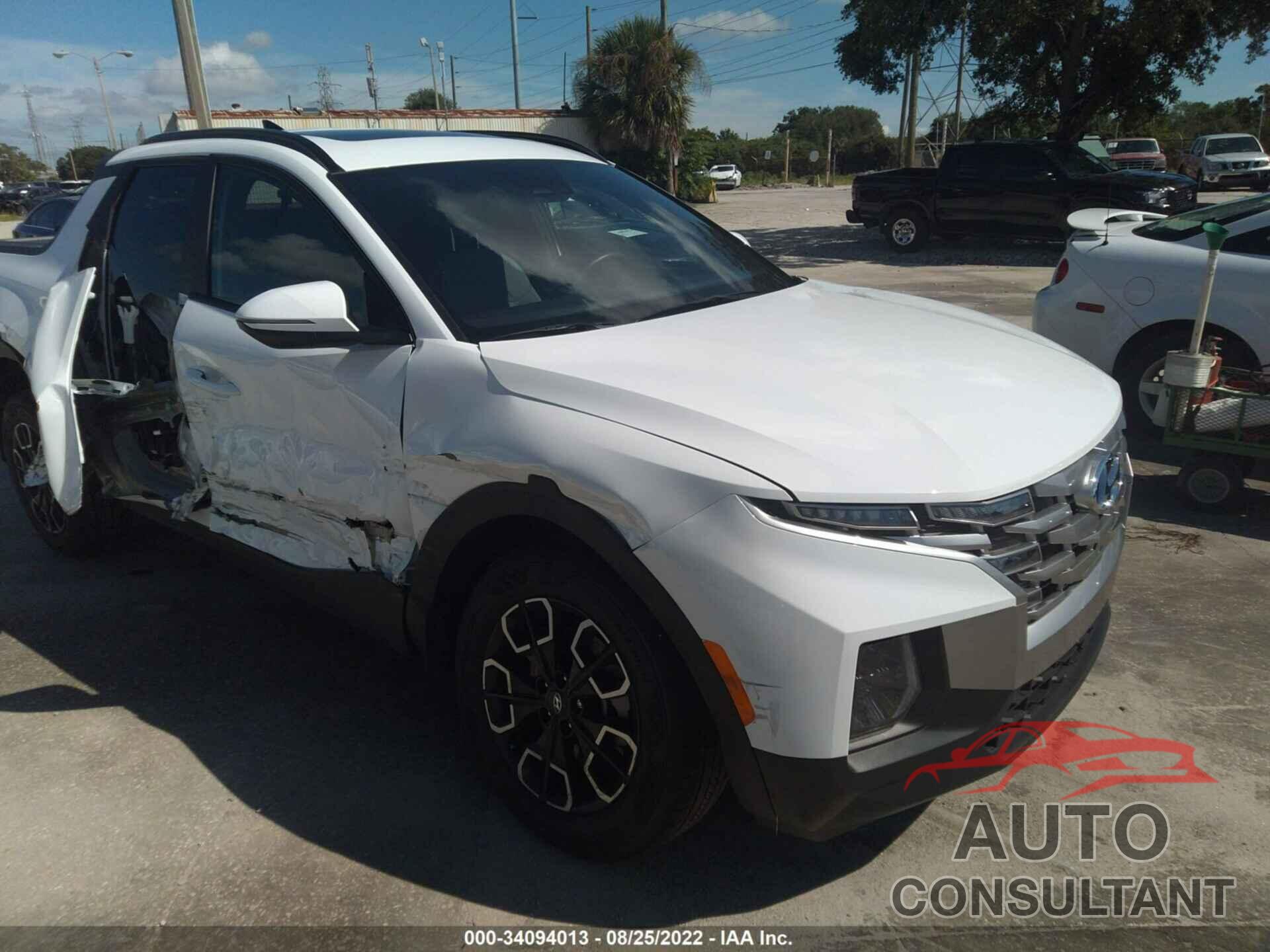 HYUNDAI SANTA CRUZ 2022 - 5NTJDDAF5NH024633