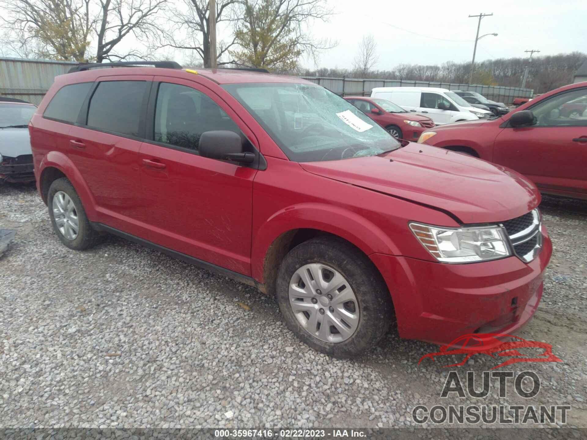 DODGE JOURNEY 2018 - 3C4PDCABXJT260642