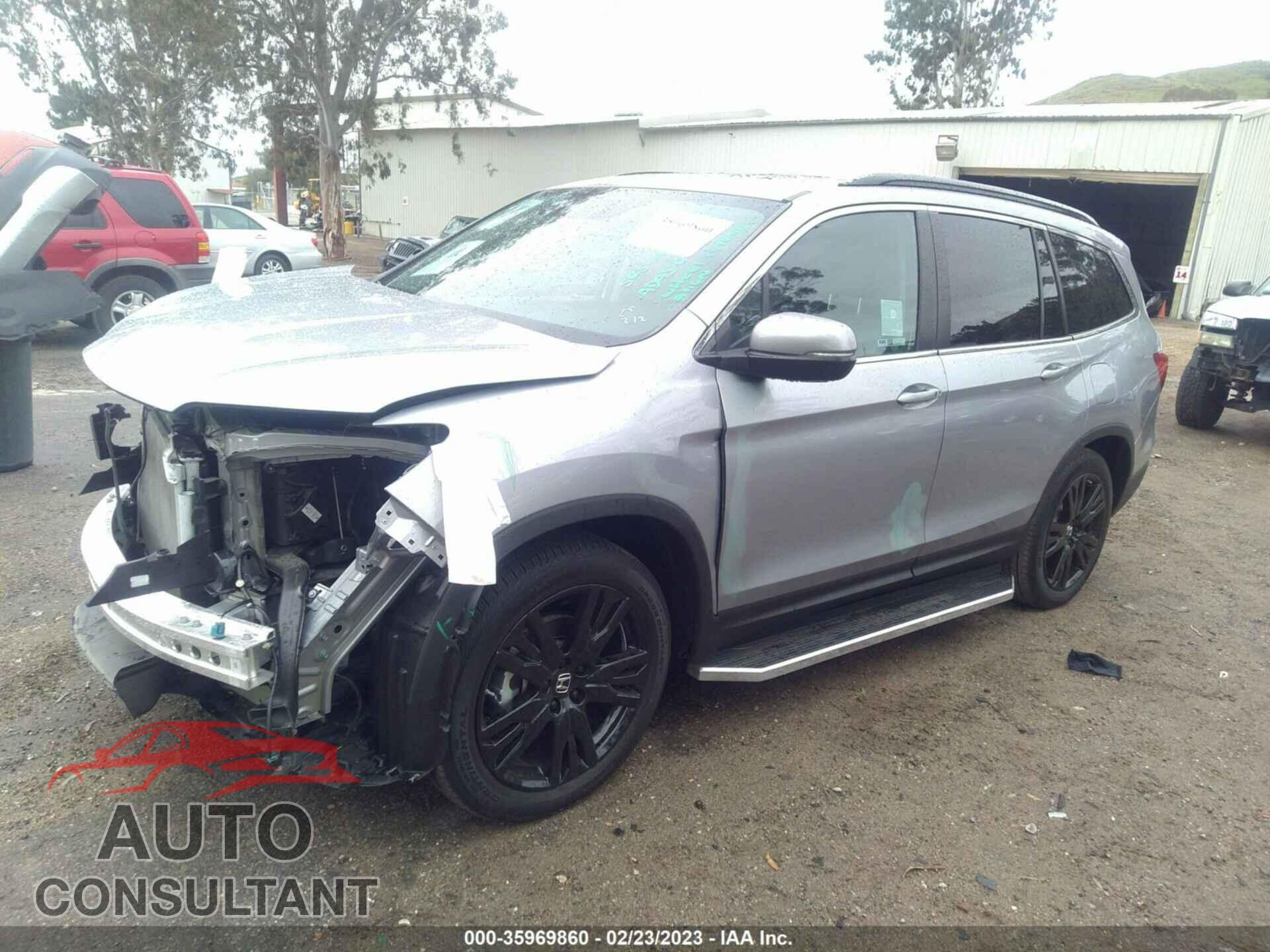 HONDA PILOT 2021 - 5FNYF5H23MB006418