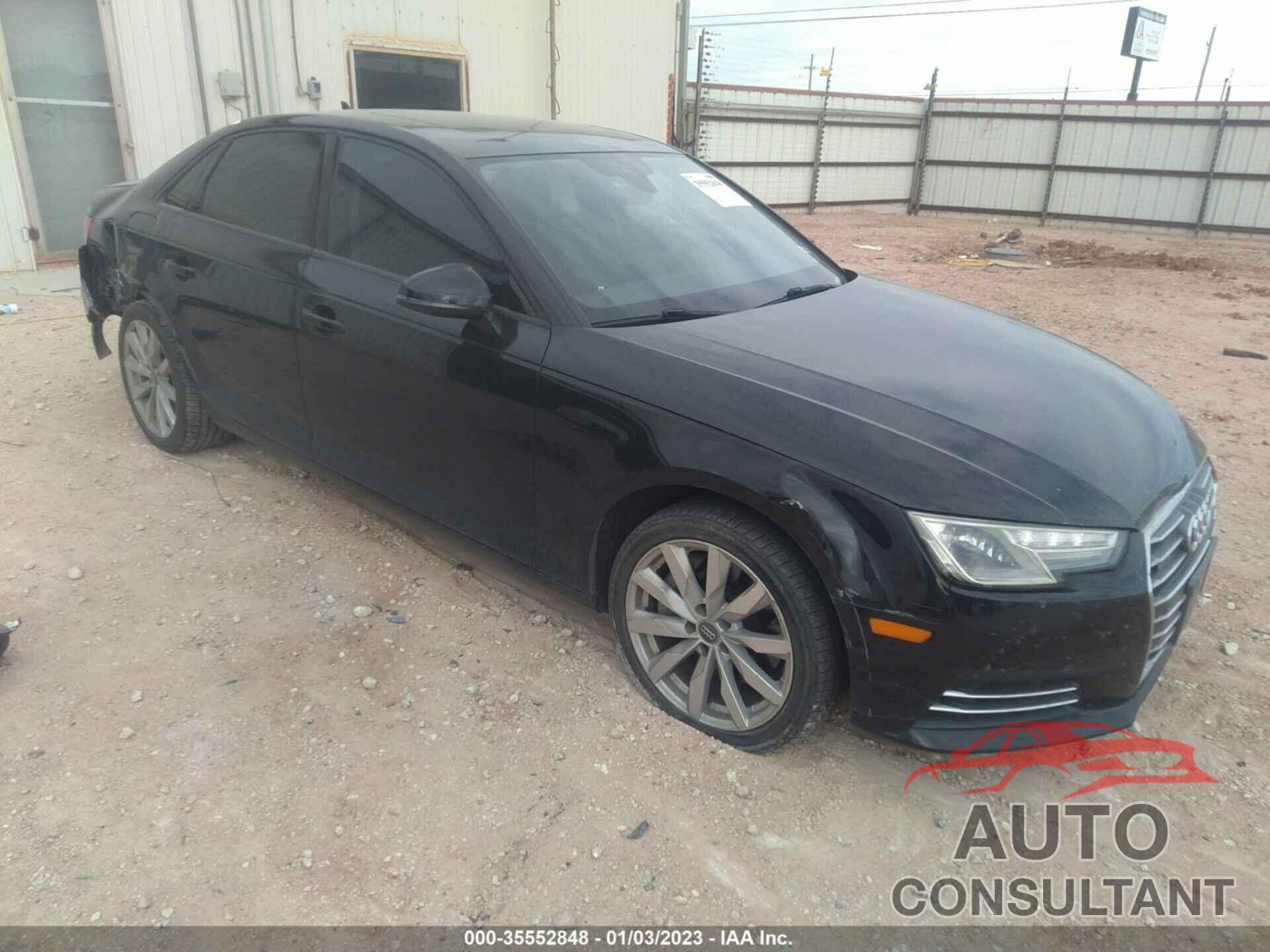 AUDI A4 2017 - WAUANAF46HN047079