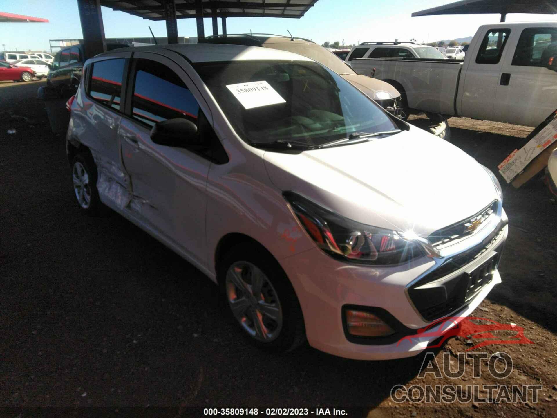 CHEVROLET SPARK 2019 - KL8CB6SA4KC808376