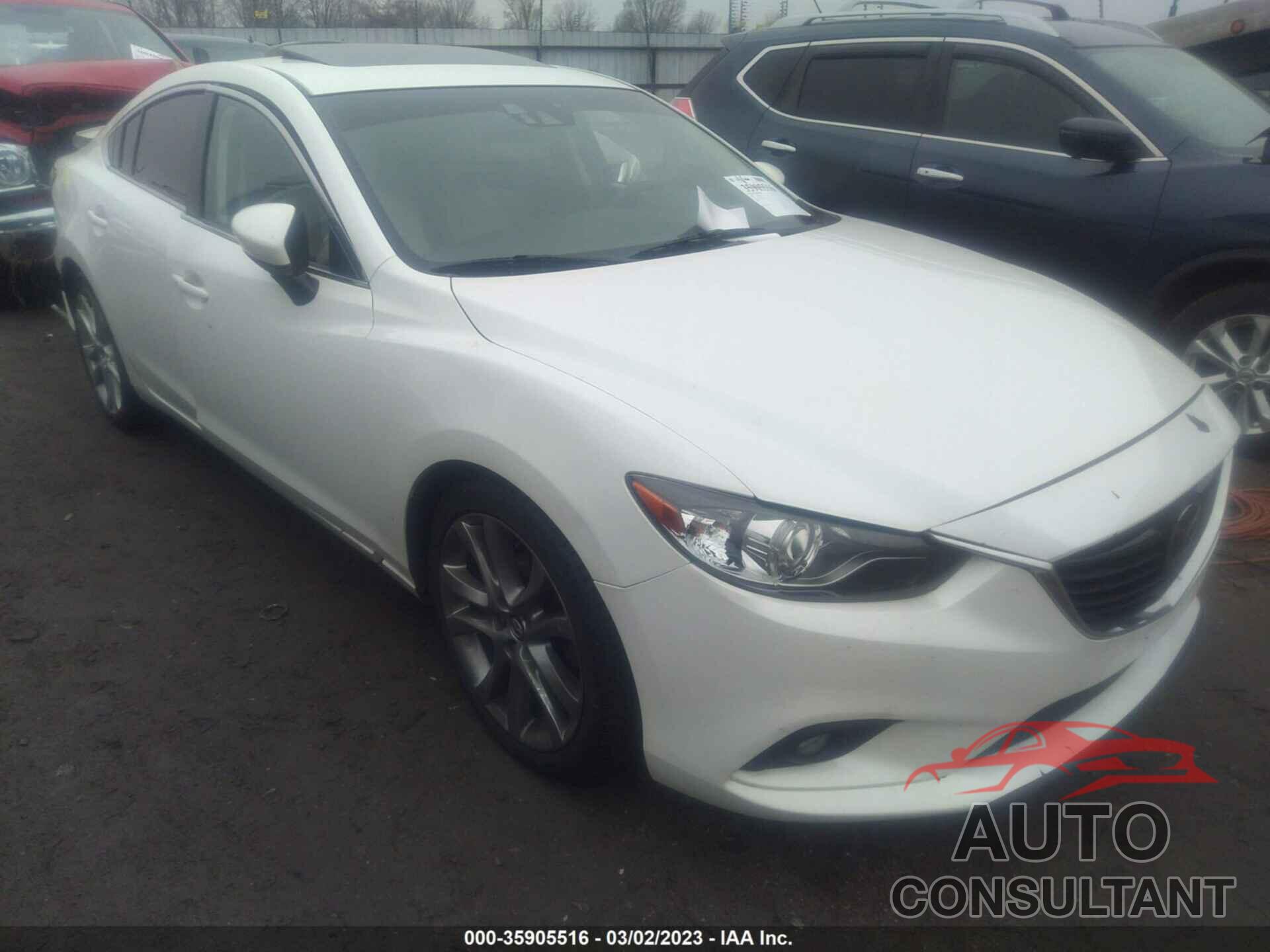 MAZDA MAZDA6 2015 - JM1GJ1W54F1201648