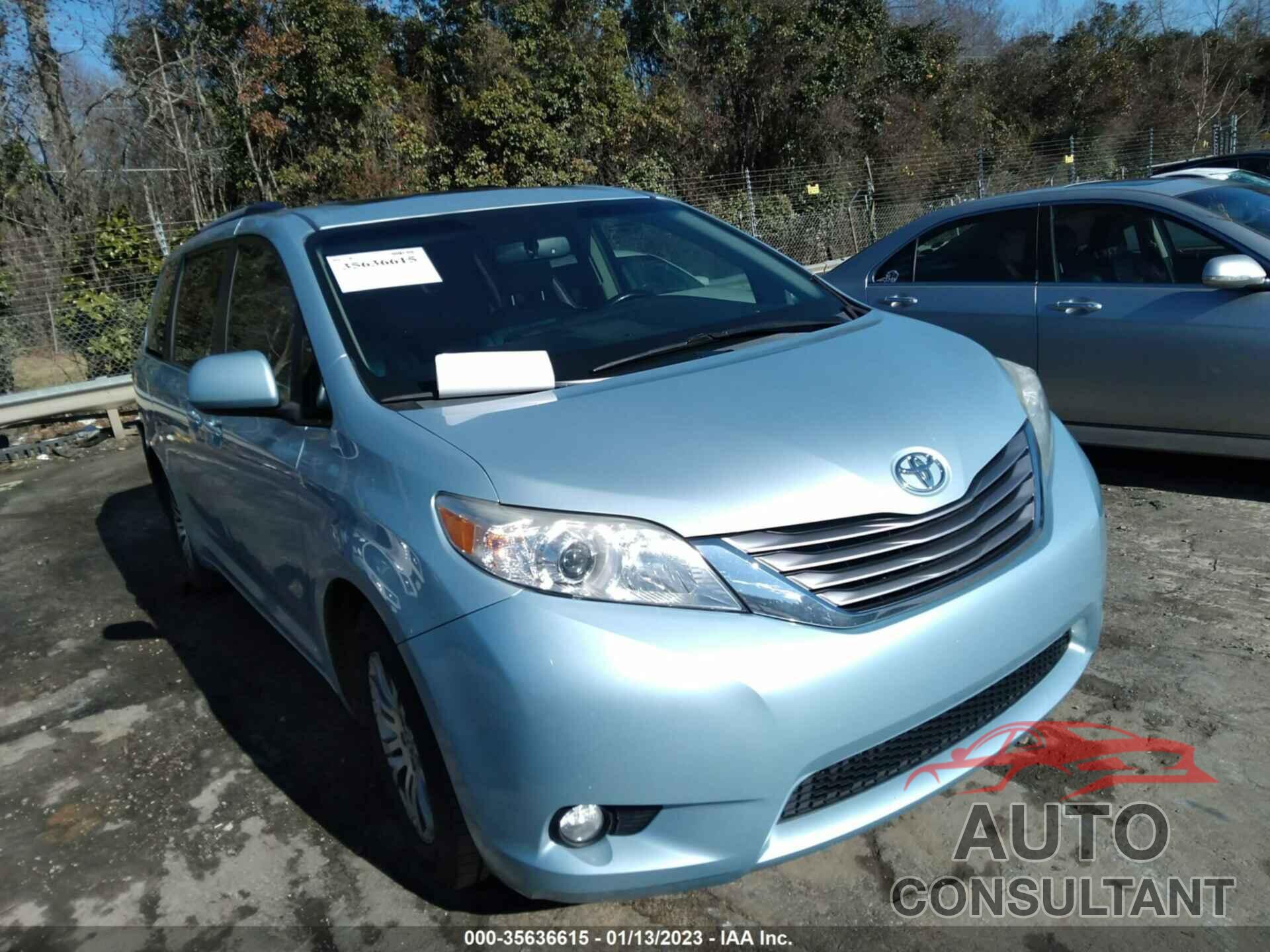 TOYOTA SIENNA 2016 - 5TDYK3DC1GS712396