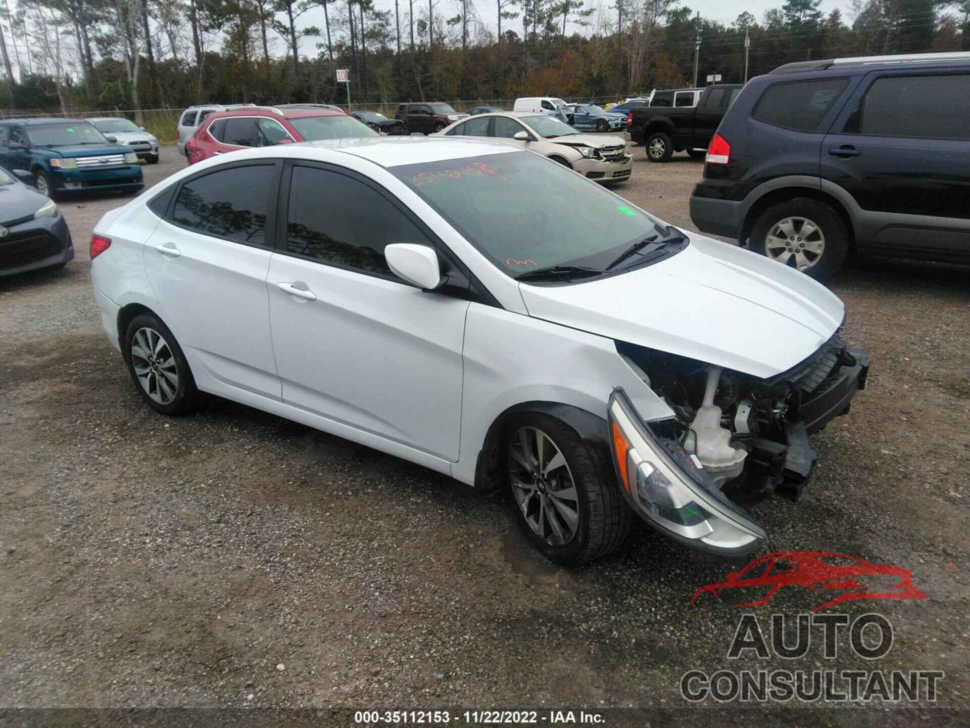 HYUNDAI ACCENT 2017 - KMHCT4AE2HU360330