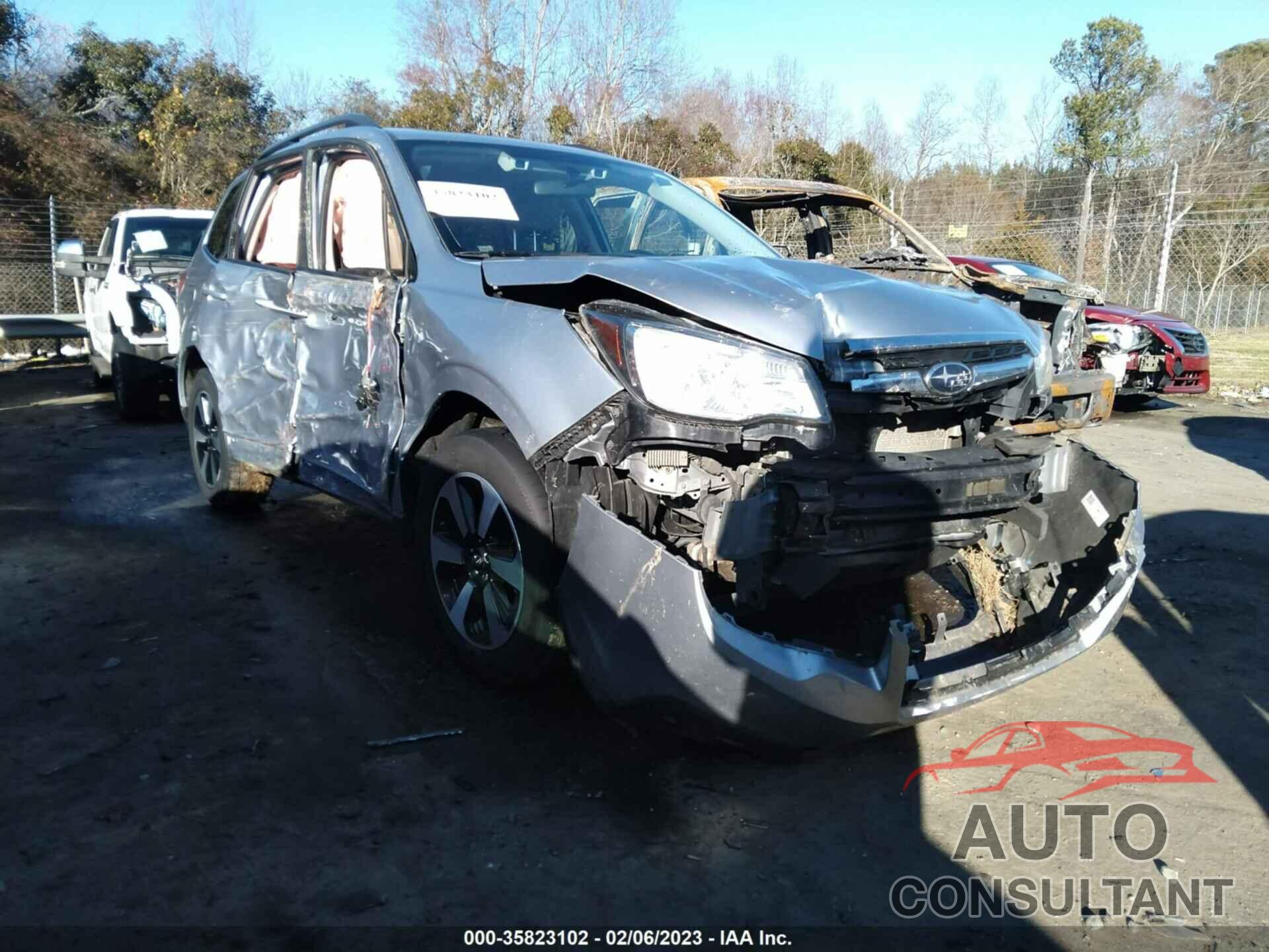 SUBARU FORESTER 2018 - JF2SJAGC5JH484697