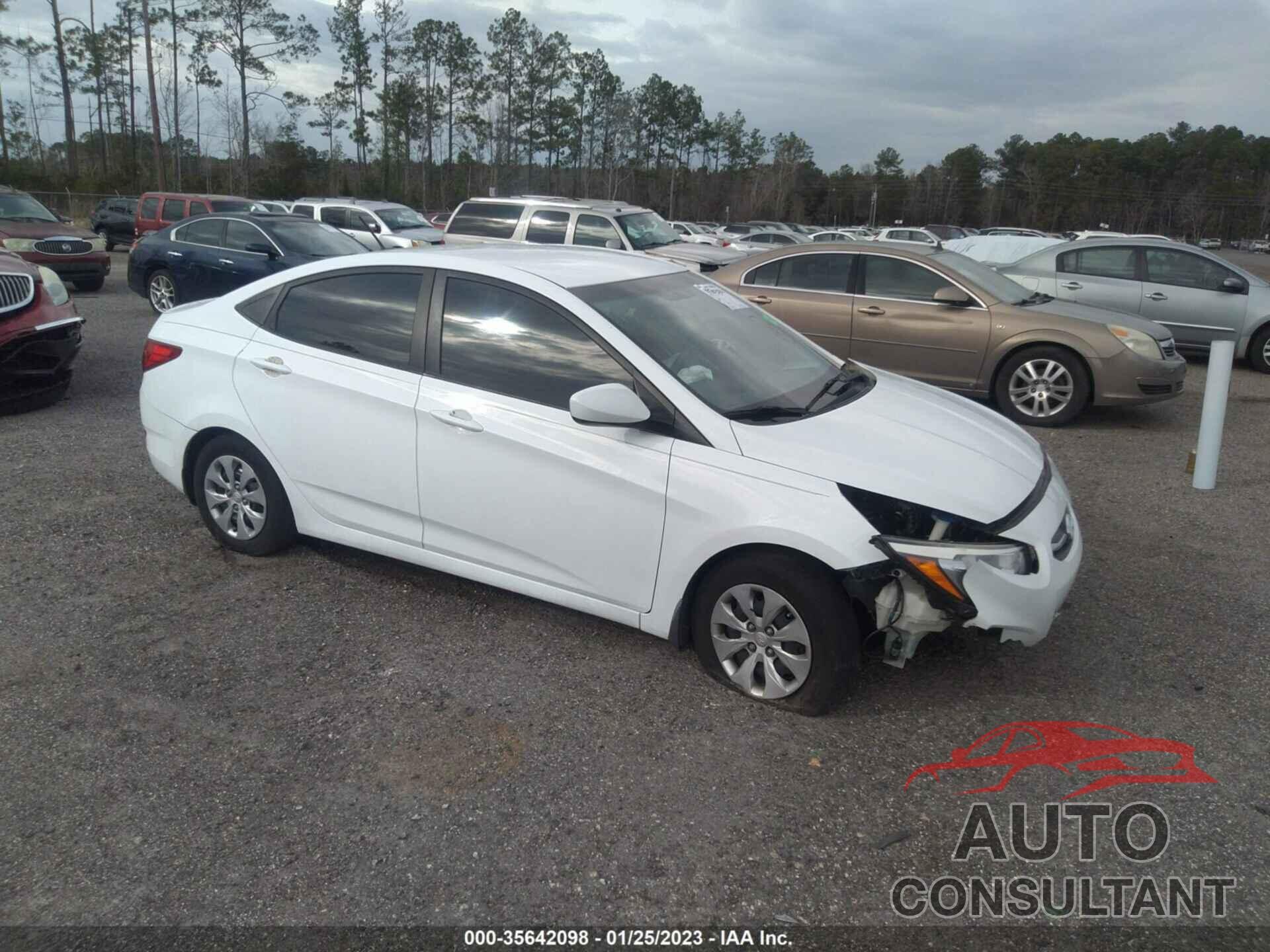 HYUNDAI ACCENT 2016 - KMHCT4AE5GU943456