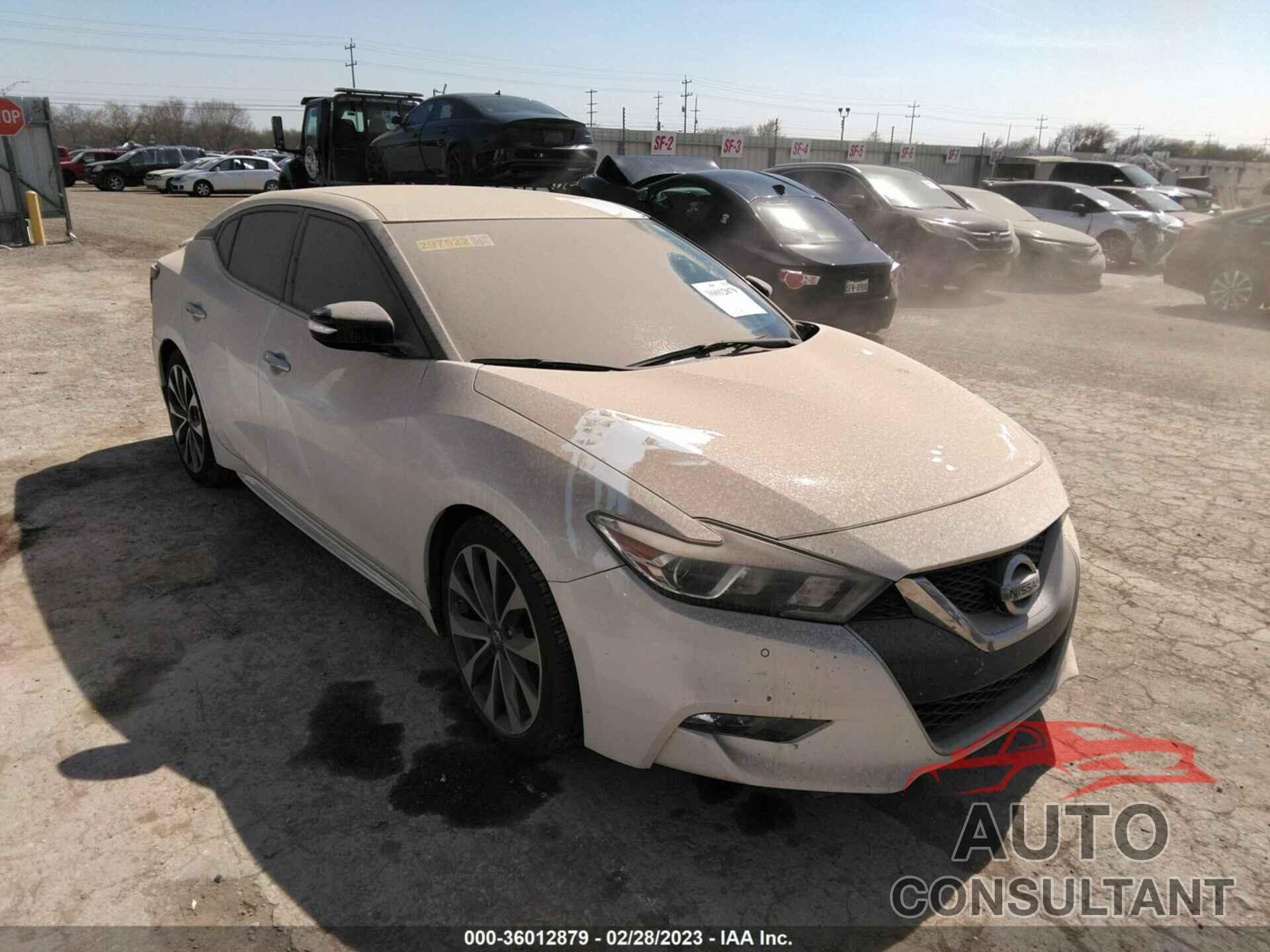 NISSAN MAXIMA 2016 - 1N4AA6AP0GC427631