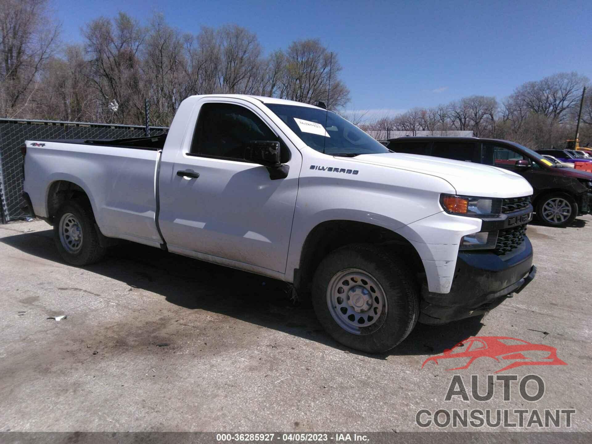CHEVROLET SILVERADO 1500 2019 - 3GCNYAEH0KG175463