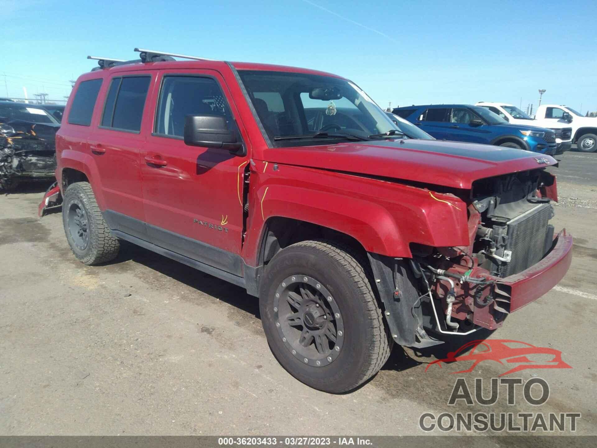 JEEP PATRIOT 2016 - 1C4NJPBA0GD802990