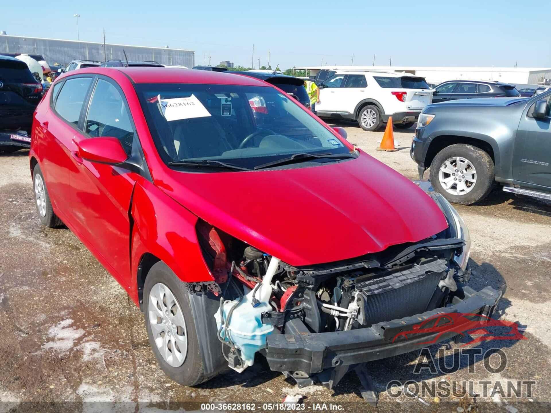 HYUNDAI ACCENT 2016 - KMHCT5AE5GU257570