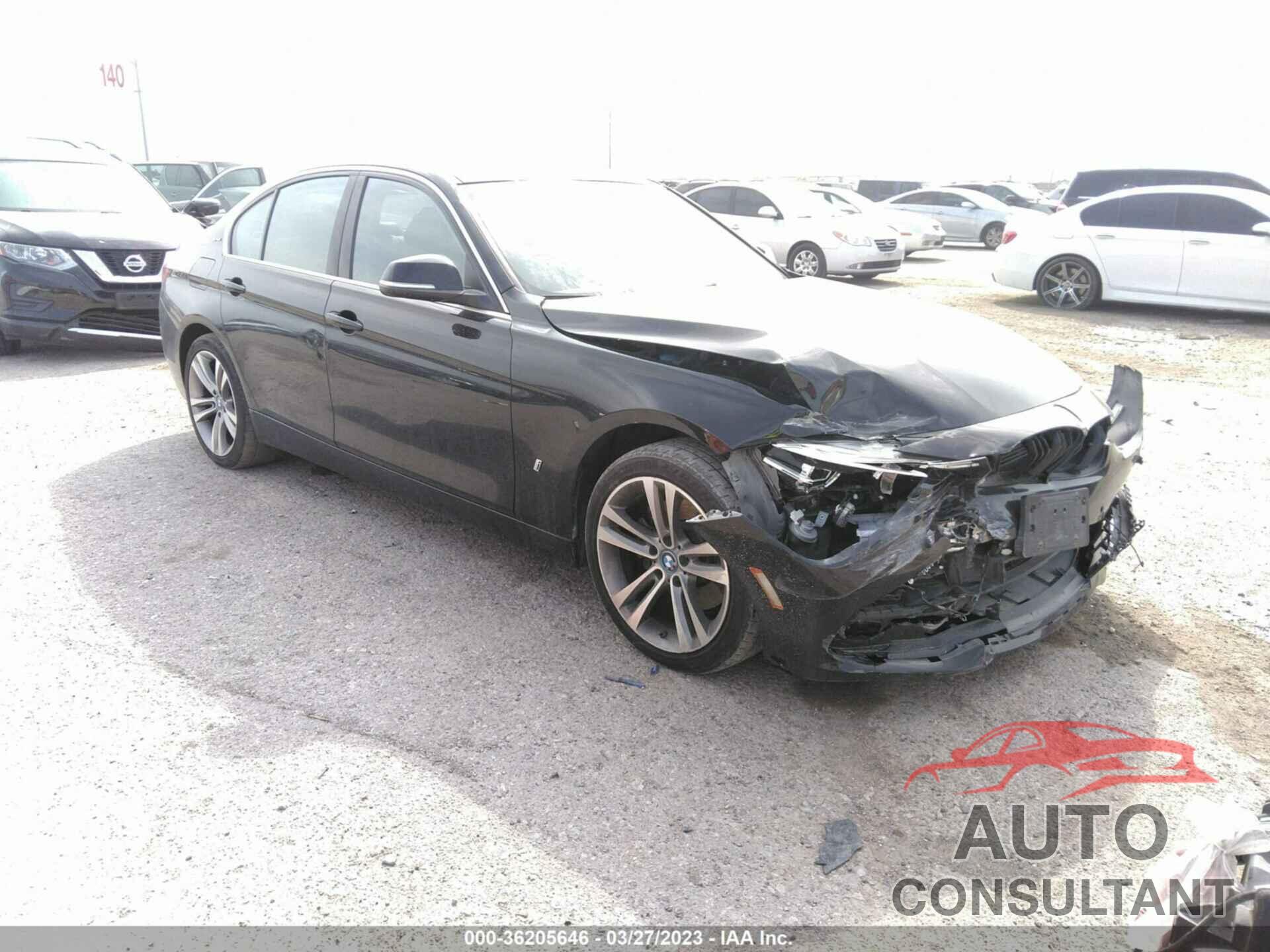 BMW 3 SERIES 2017 - WBA8E1C39HA159084