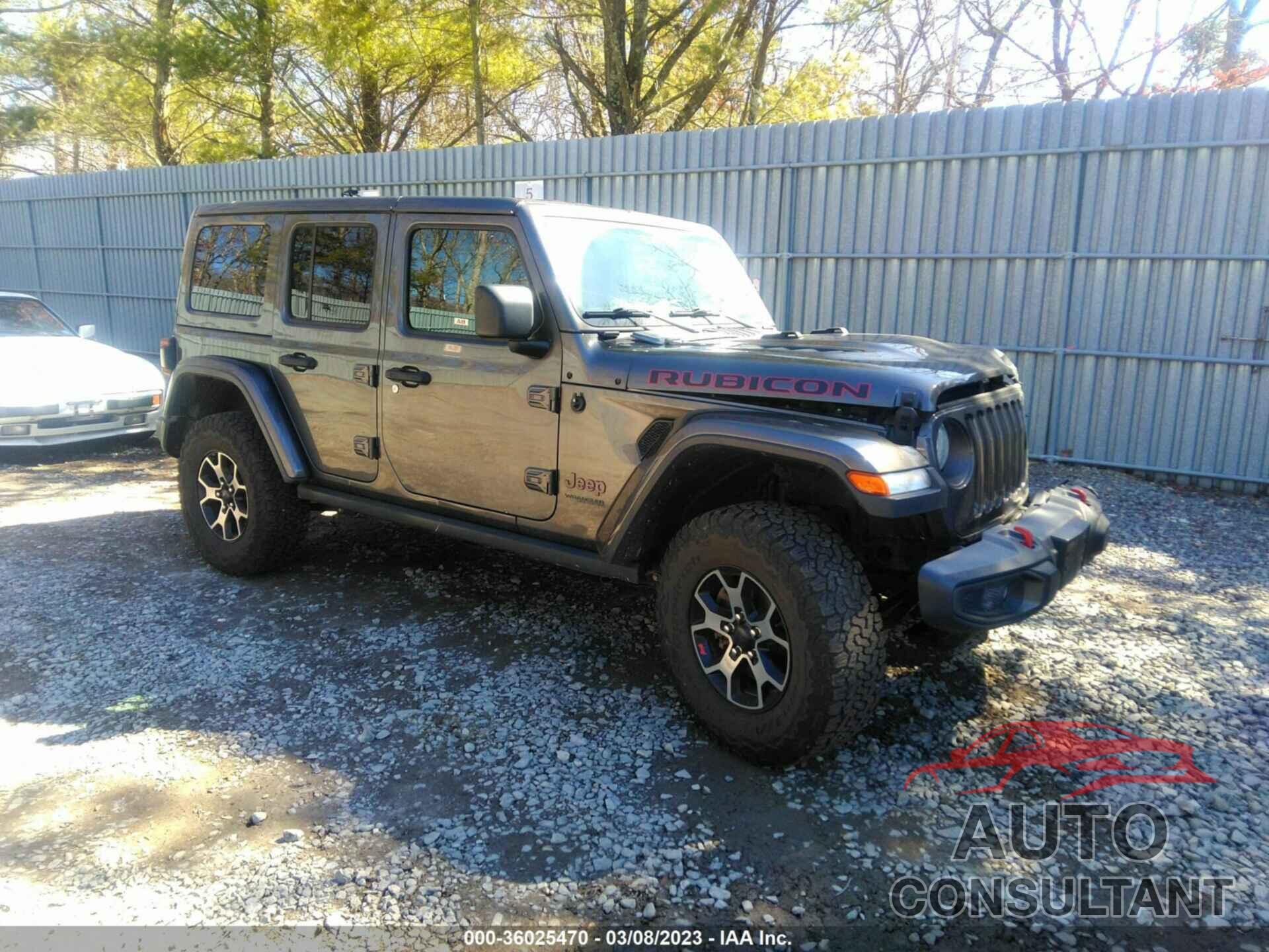 JEEP WRANGLER UNLIMITED 2018 - 1C4HJXFG9JW118365