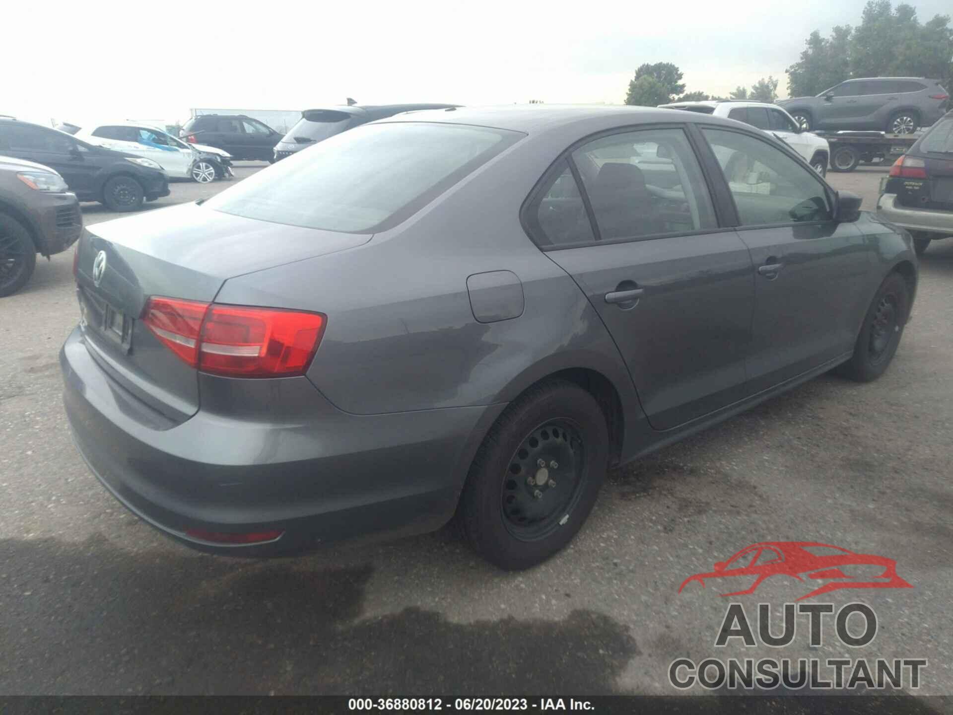 VOLKSWAGEN JETTA SEDAN 2015 - 3VW1K7AJ1FM339481