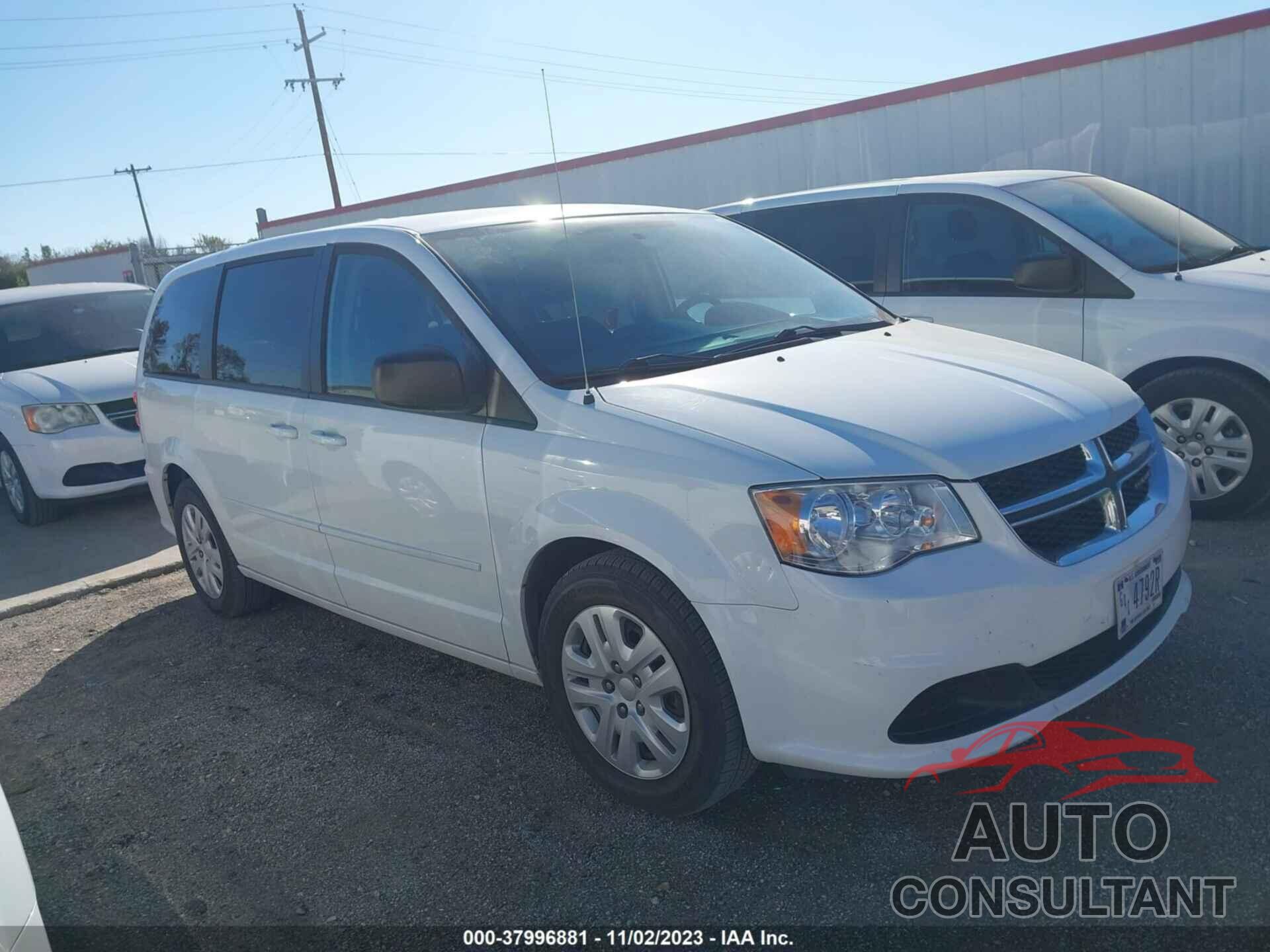 DODGE GRAND CARAVAN 2016 - 2C4RDGBG9GR114707